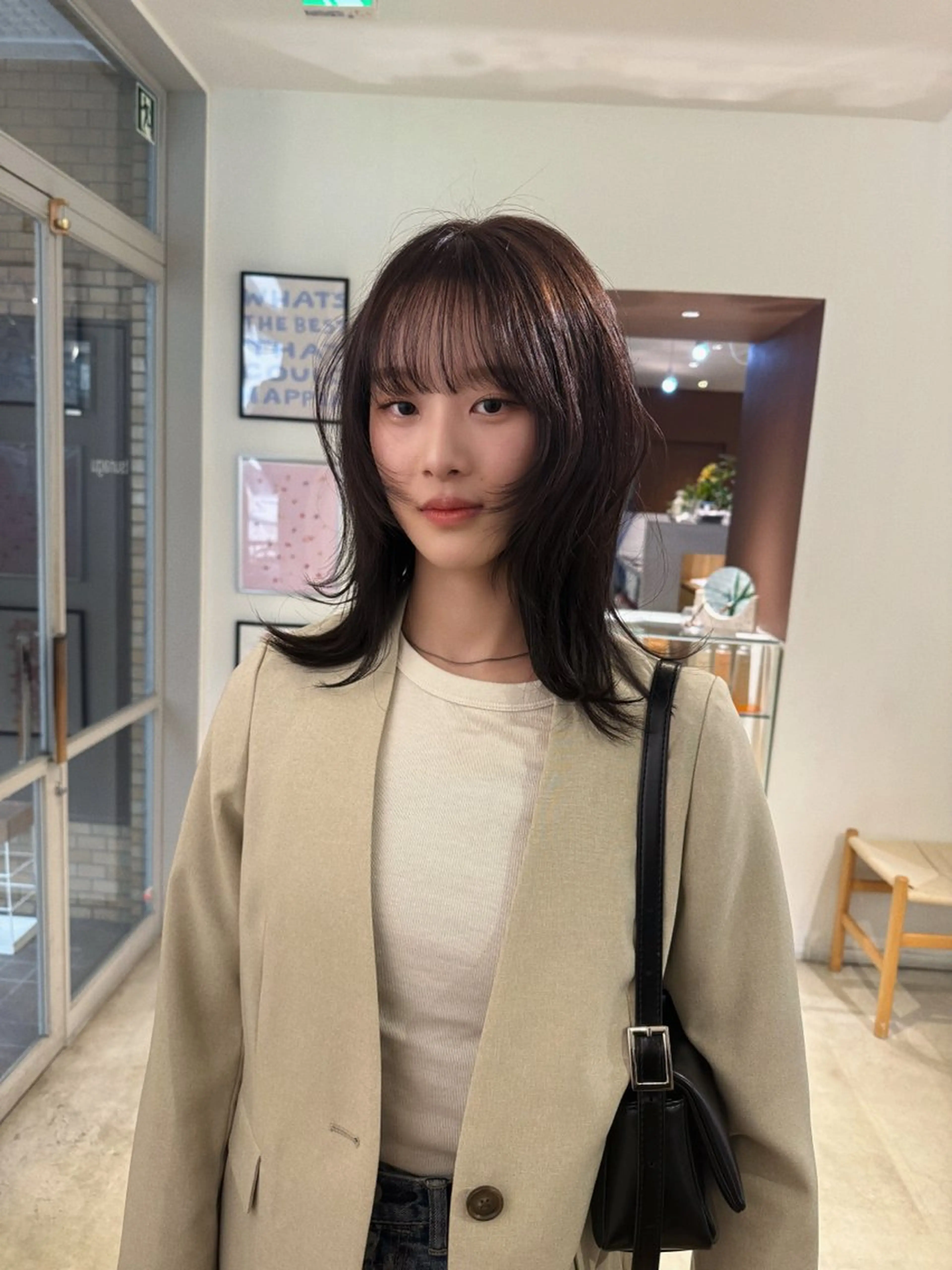 カラー ヘアカラー 南部 綾音のヘアスタイル