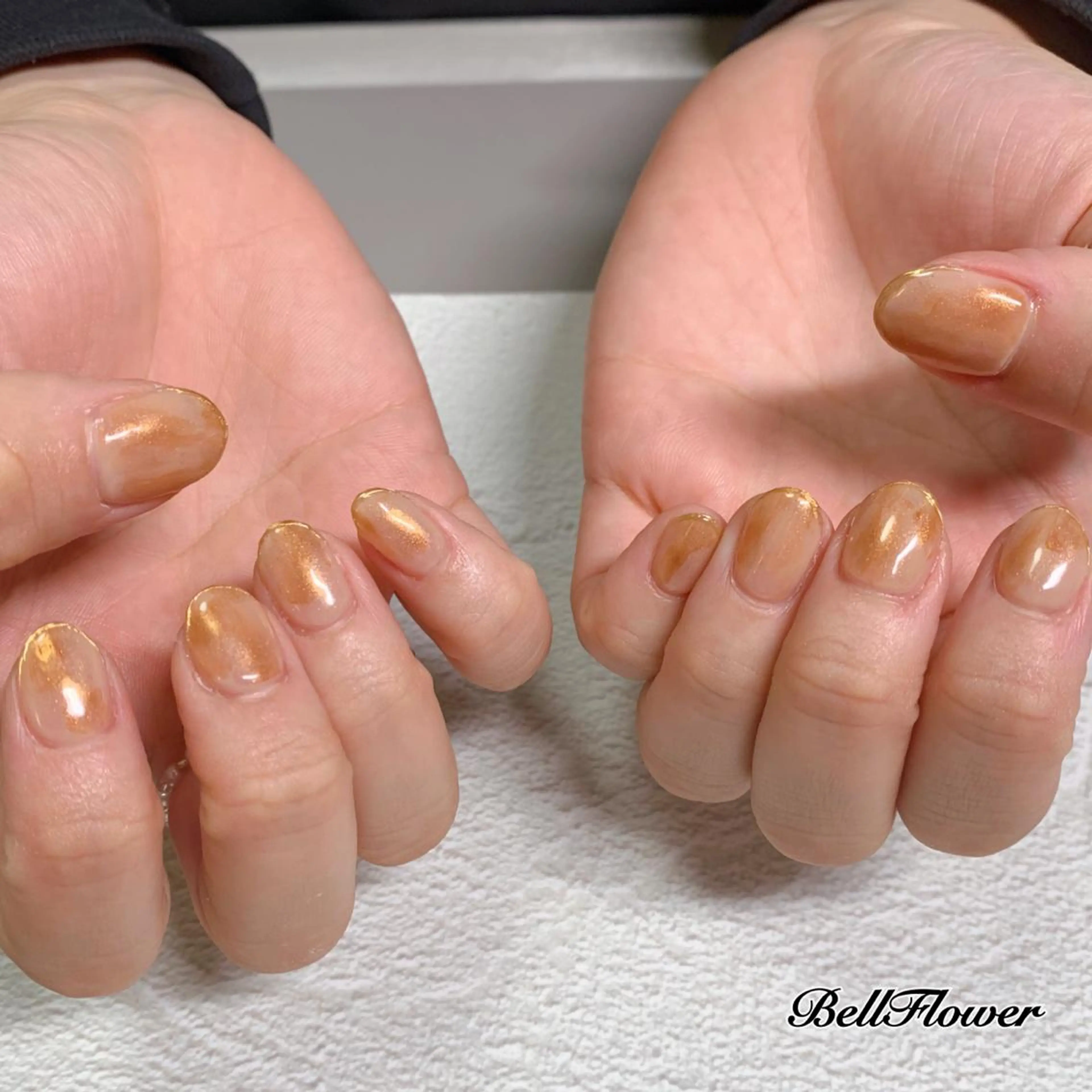 ネイル ハンドネイル Bell Flowerのネイルデザイン