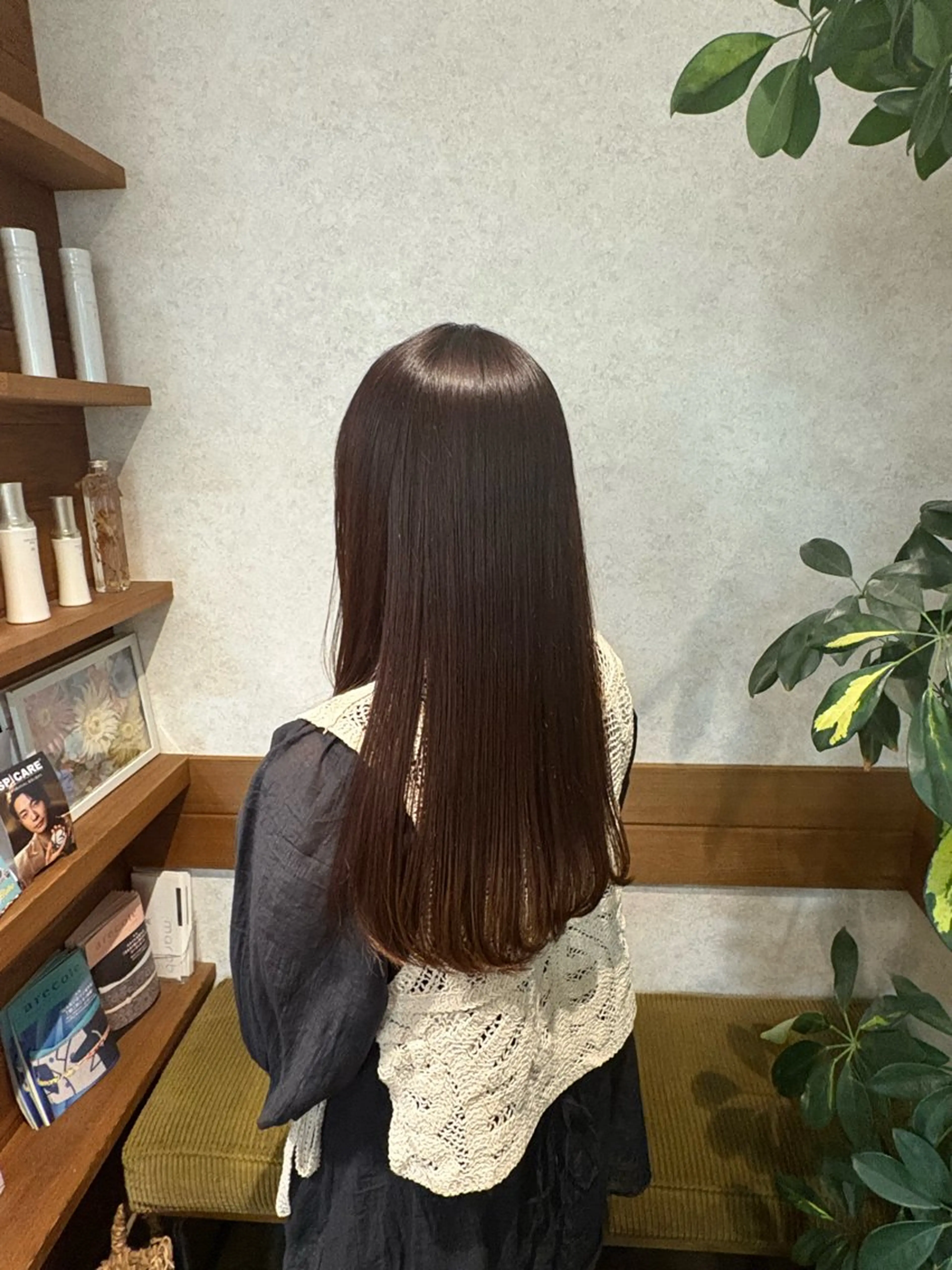 ロング 阿部 叶夢のヘアスタイル