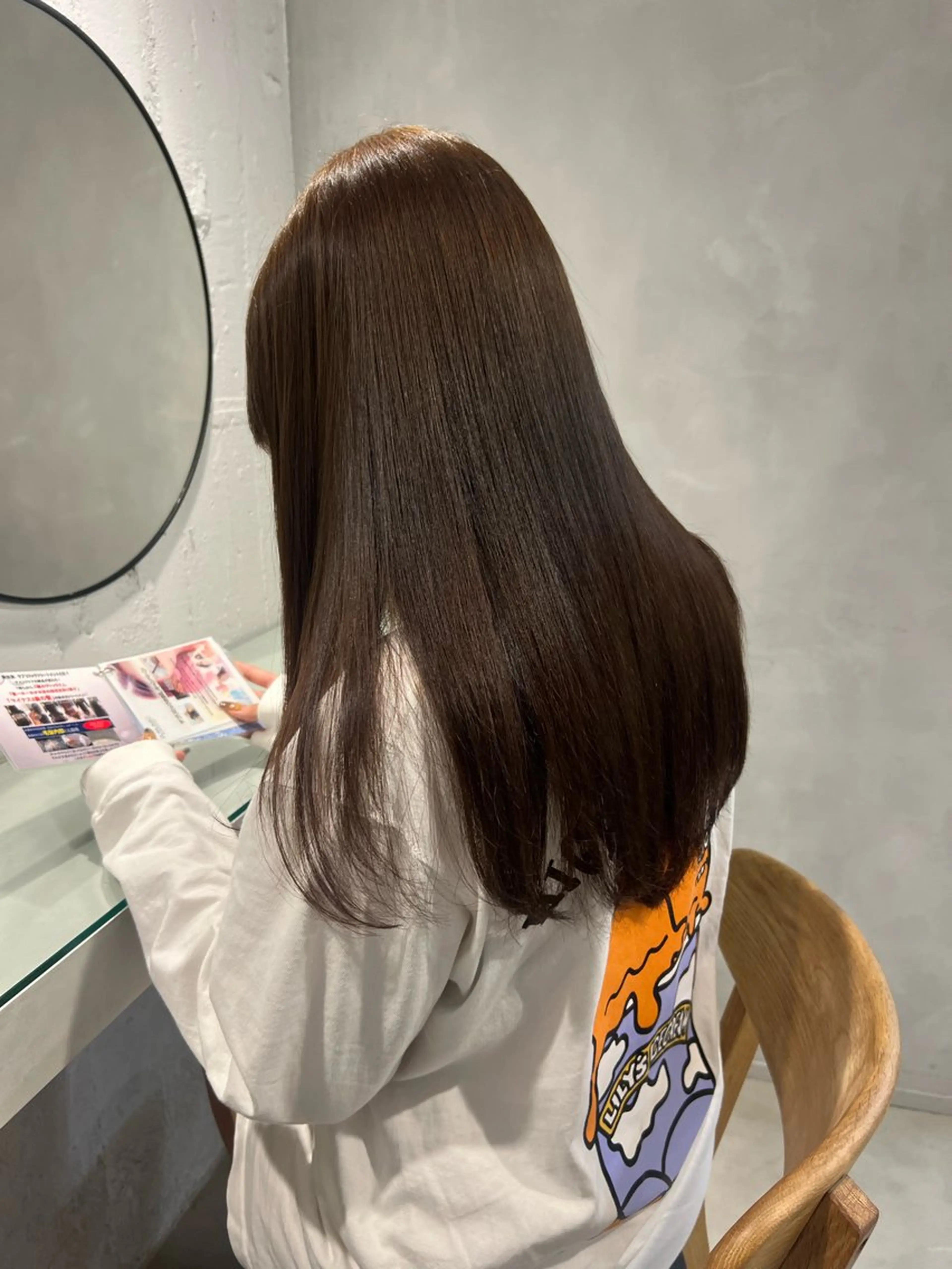 ロング 髪質改善 トリートメント トリートメント ハイライト／レイヤー 木下翔太のヘアスタイル