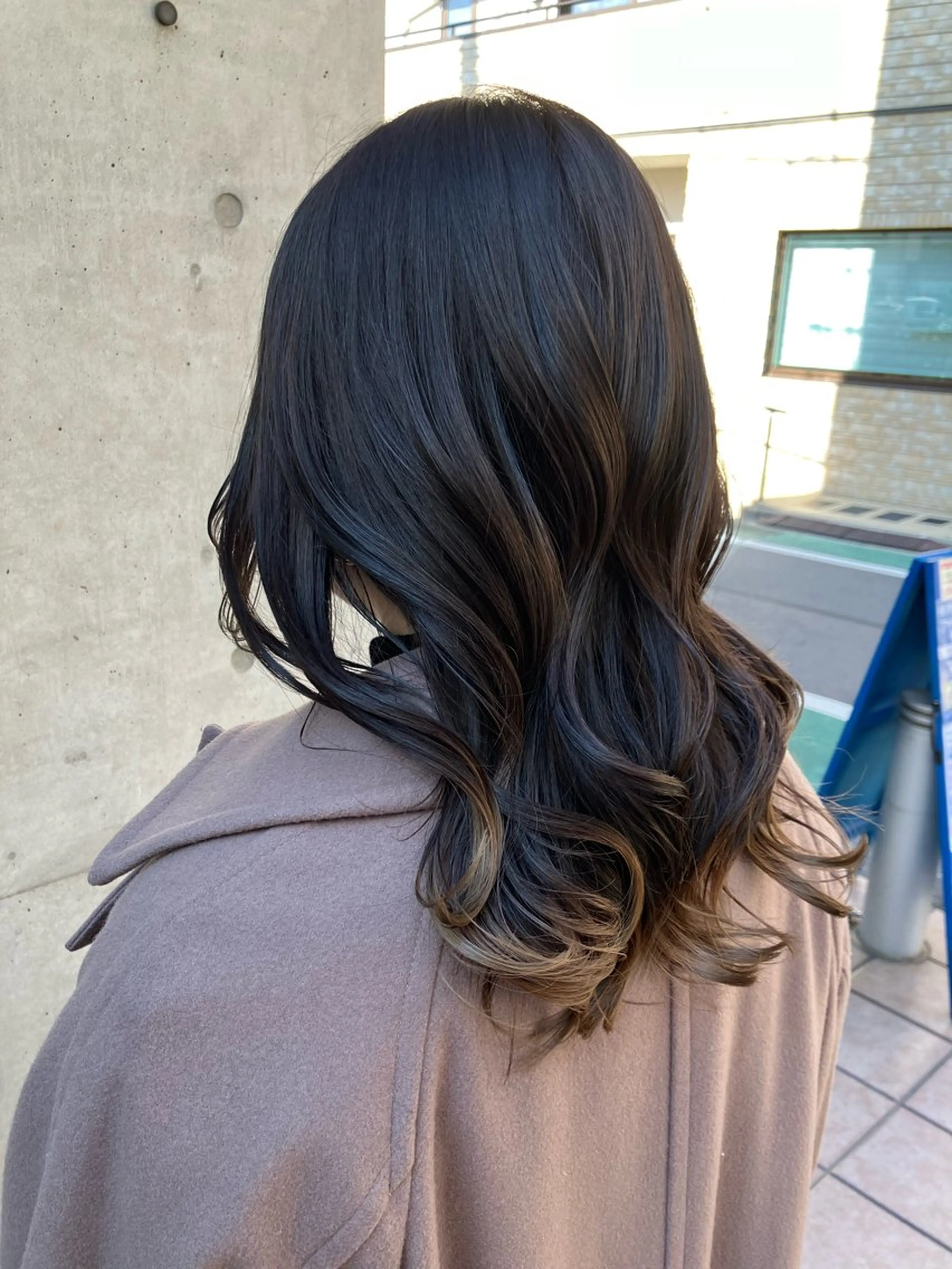 ロング カラー カット ヘアカラー トリートメント ニュアンスカラー／ メンズ🌙久住綾香のヘアスタイル