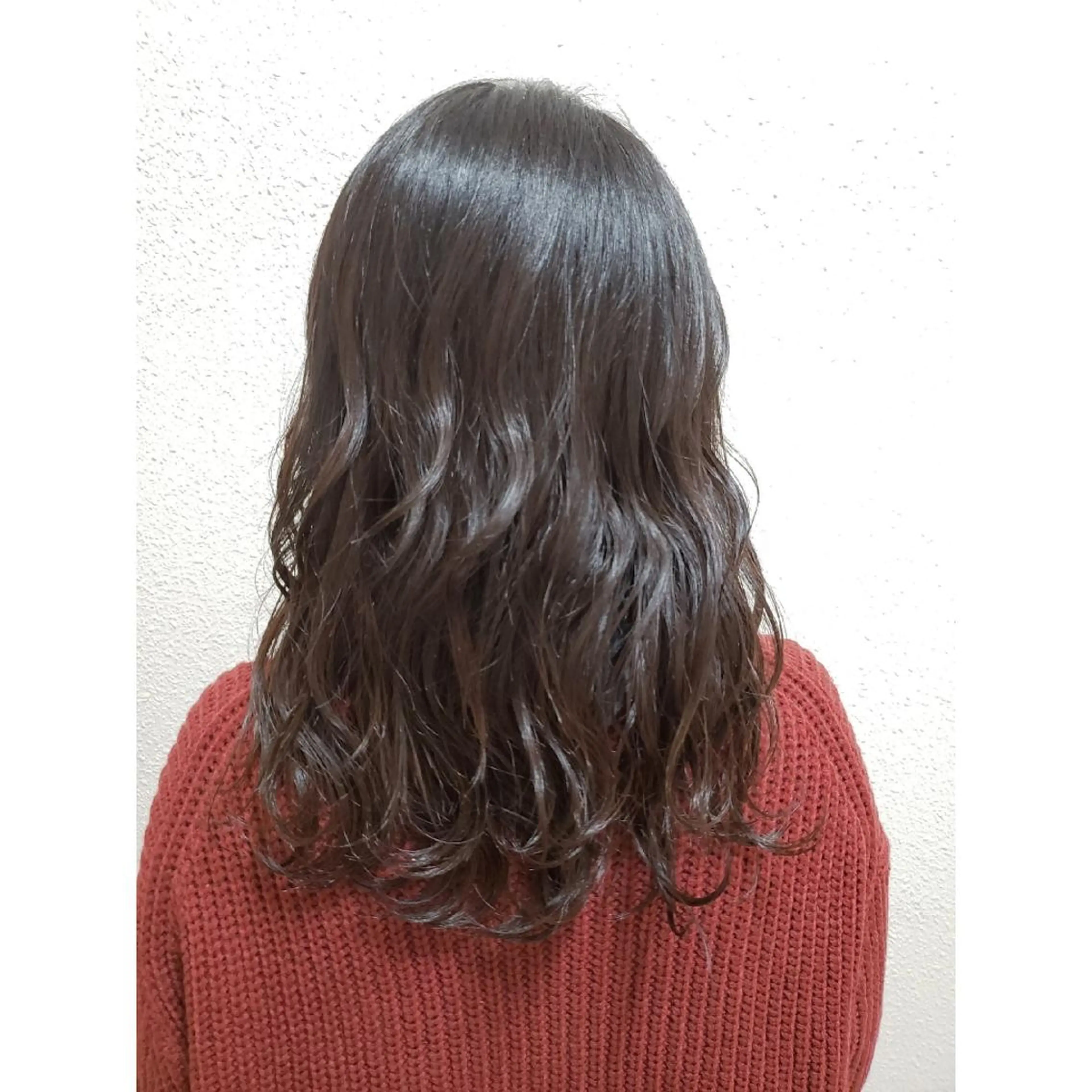 セミロング カラー ヘアアレンジ トリートメント トリートメント 髪質改善サロン🍃 AIRI のヘアスタイル