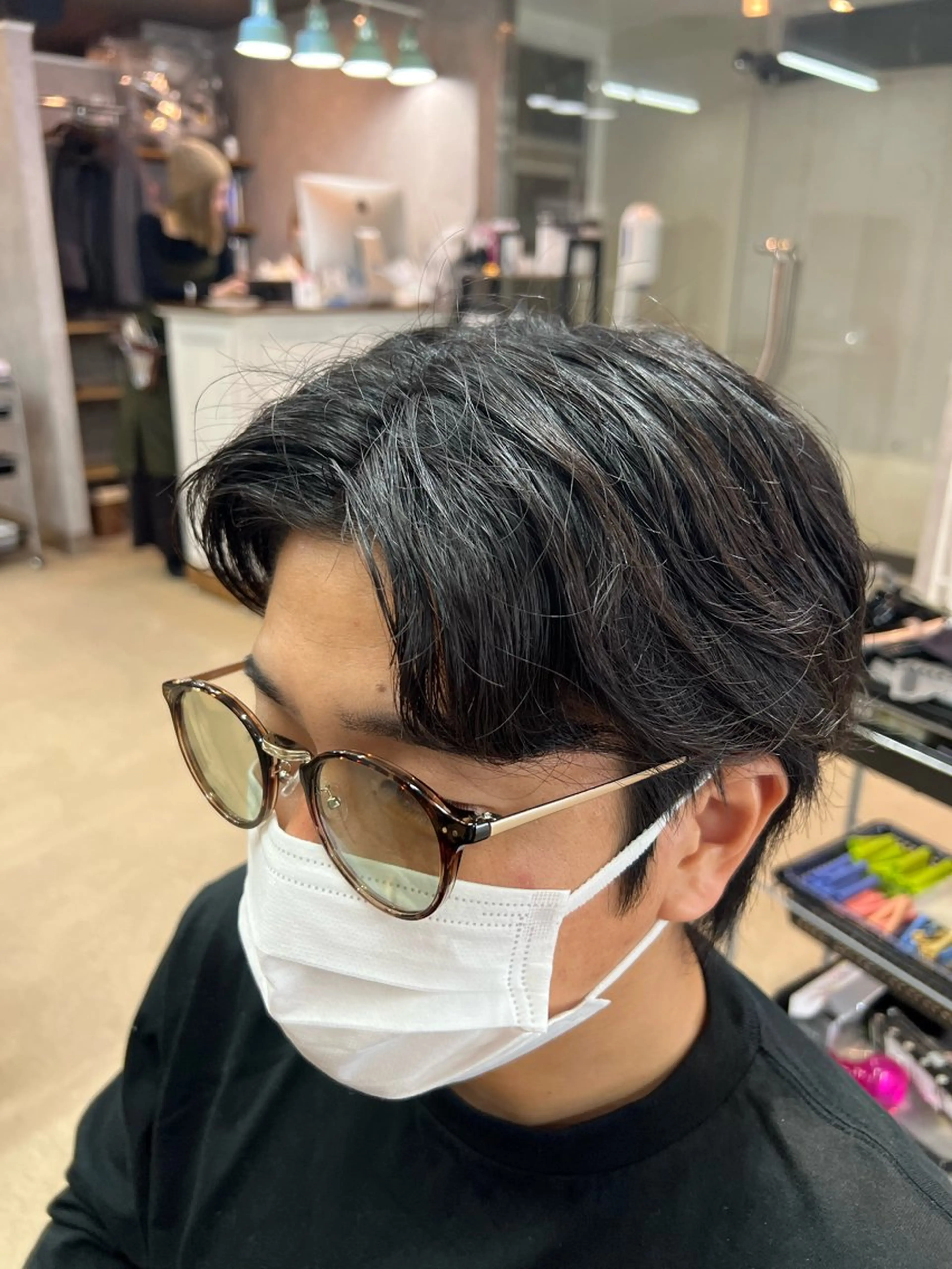 パーマ メンズ メンズパーマ カット パーマ 🌻belle /JUMA🌻のヘアスタイル