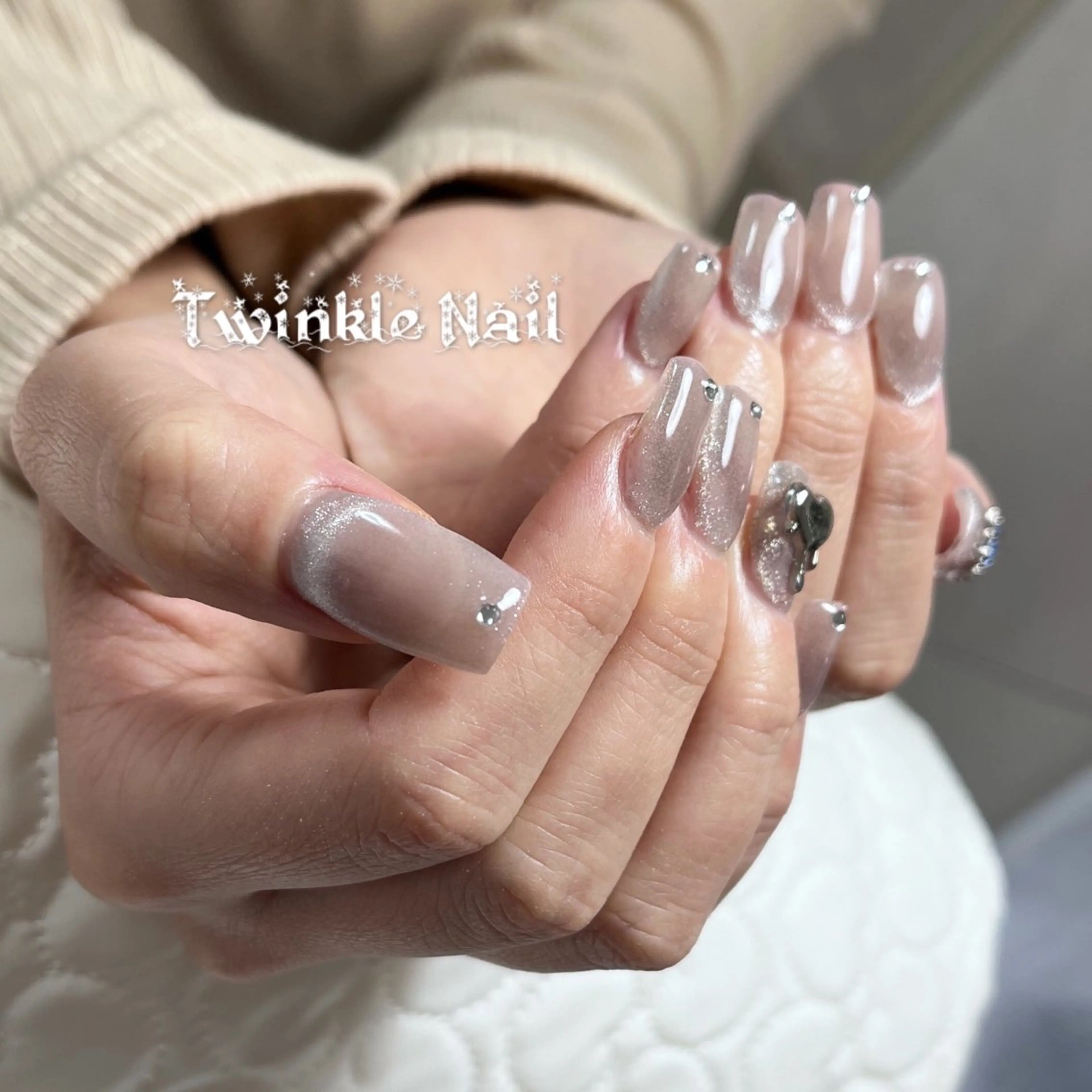 ネイル ハンドネイル Twinkle Nail Kuboのネイルデザイン