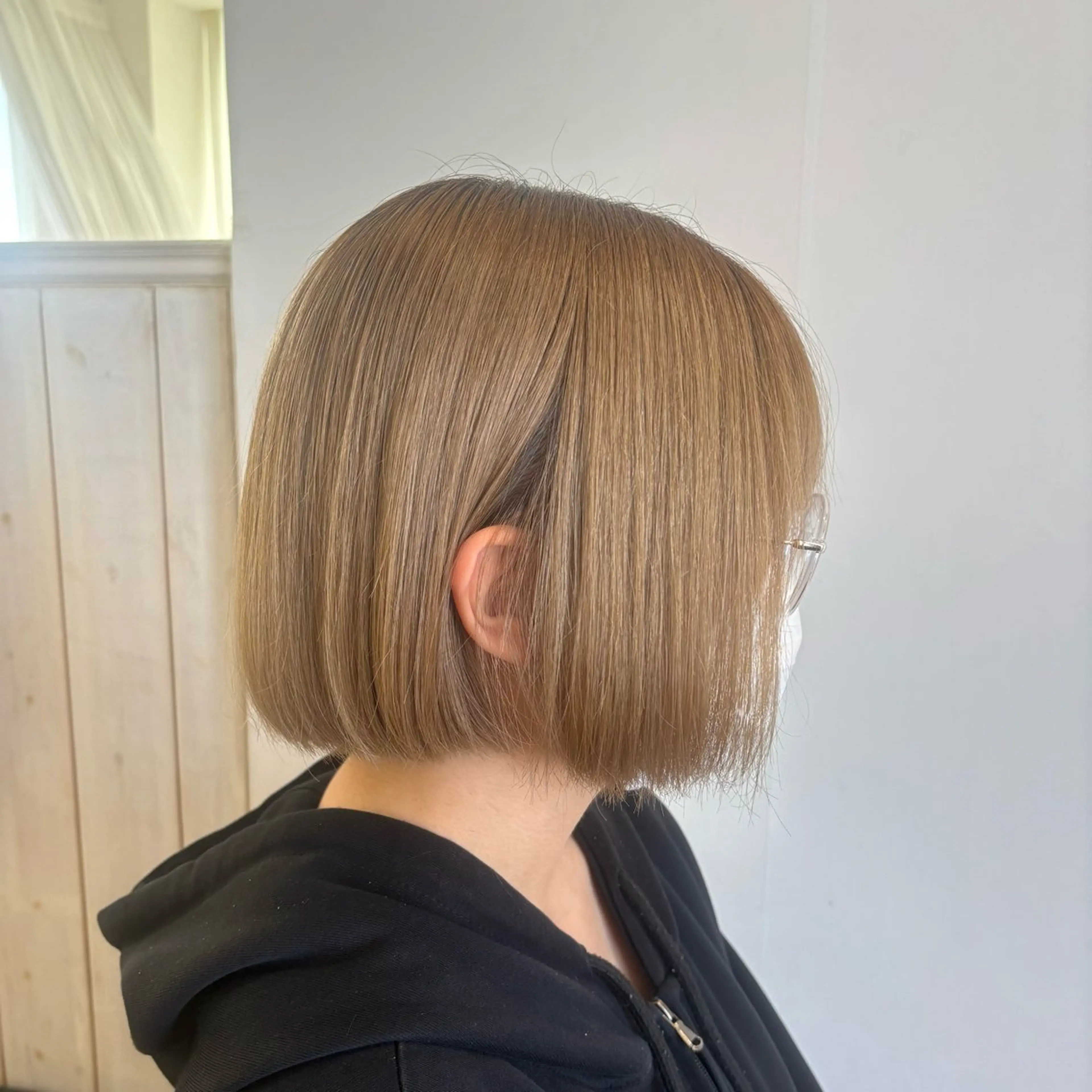 ショート 切りっぱなしボブ ボブ 棚橋 光海のヘアスタイル