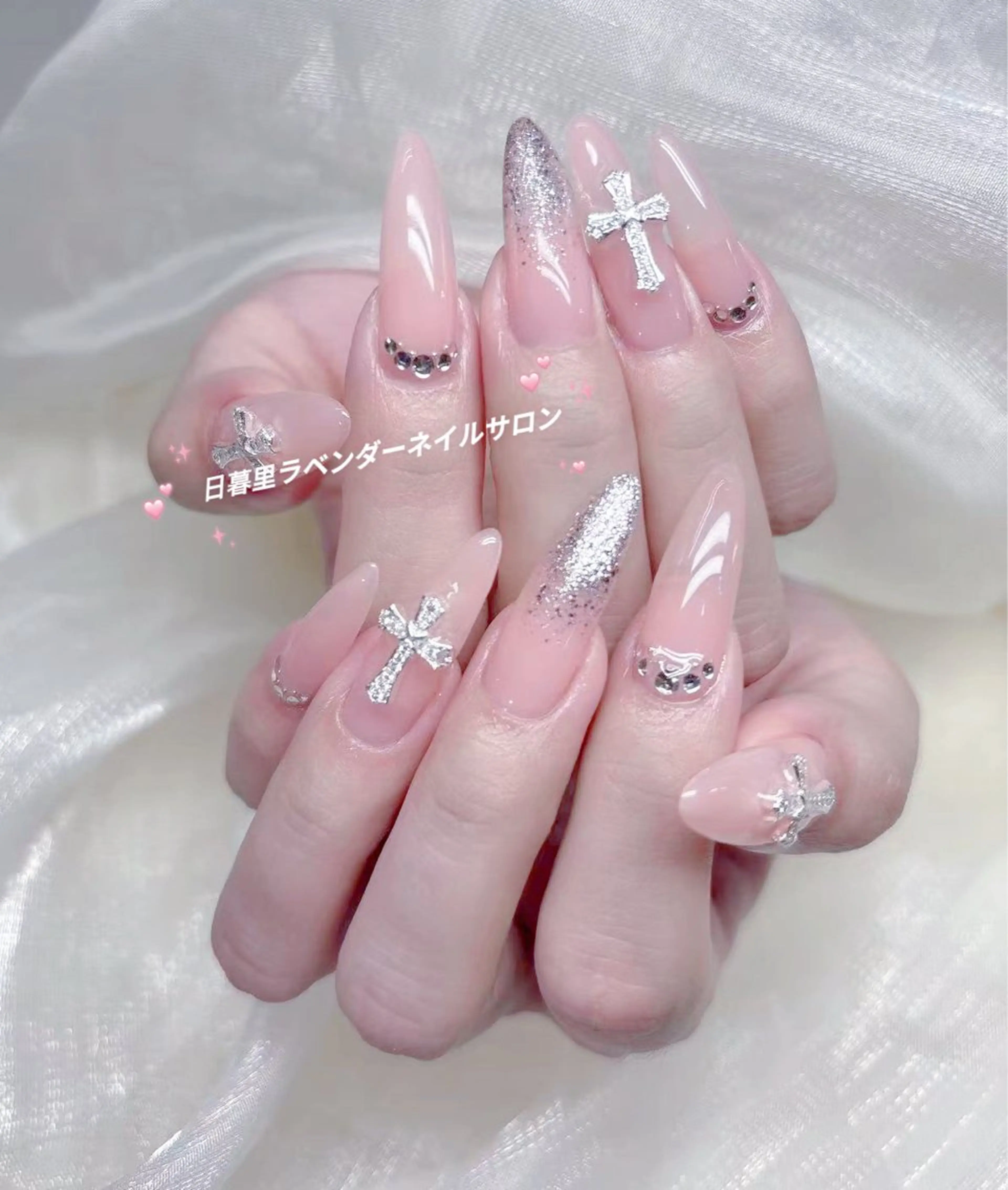 ネイル ラベンダー💖日暮里 ルル💖ネイルのネイルデザイン