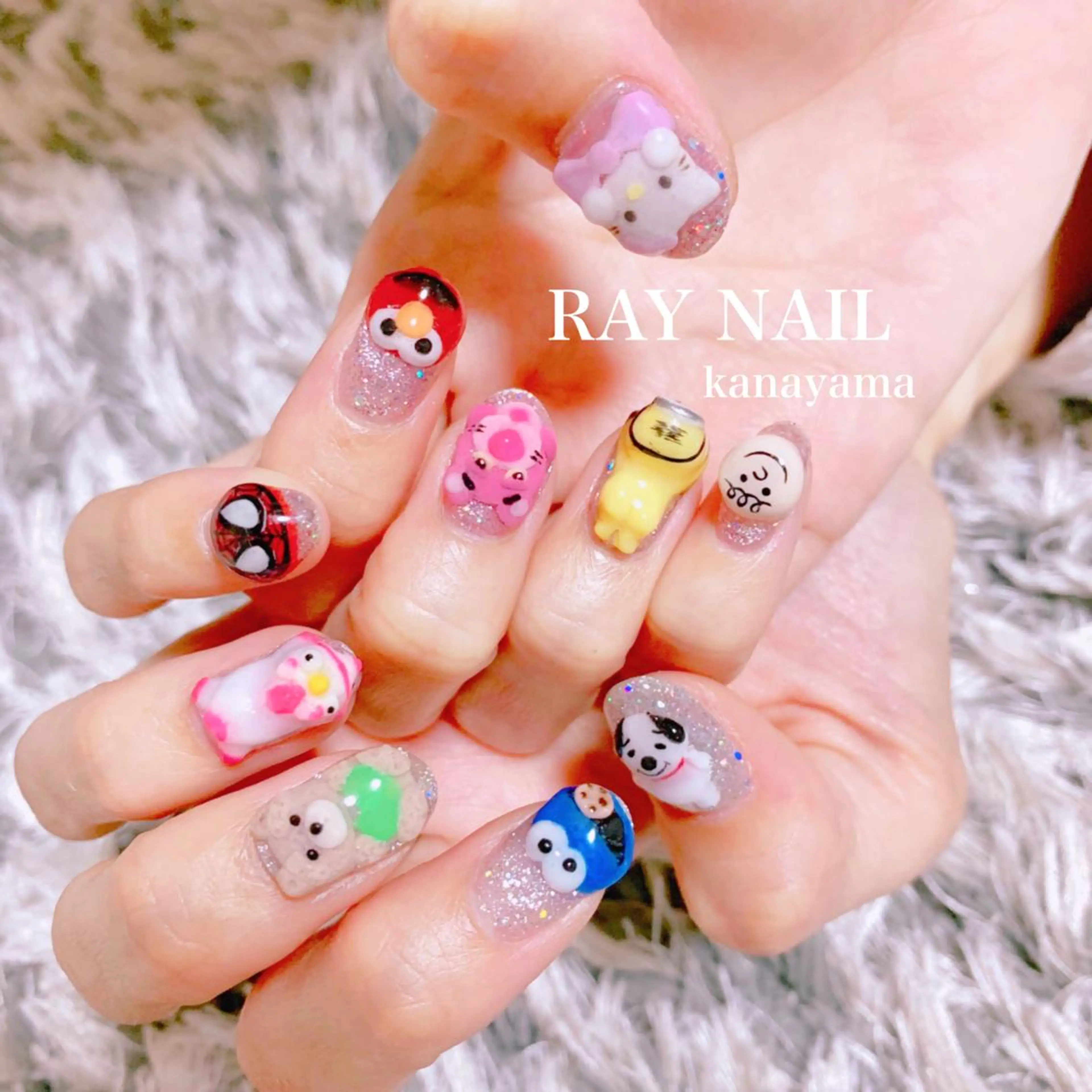 ネイル Arowa 伊田のネイルデザイン