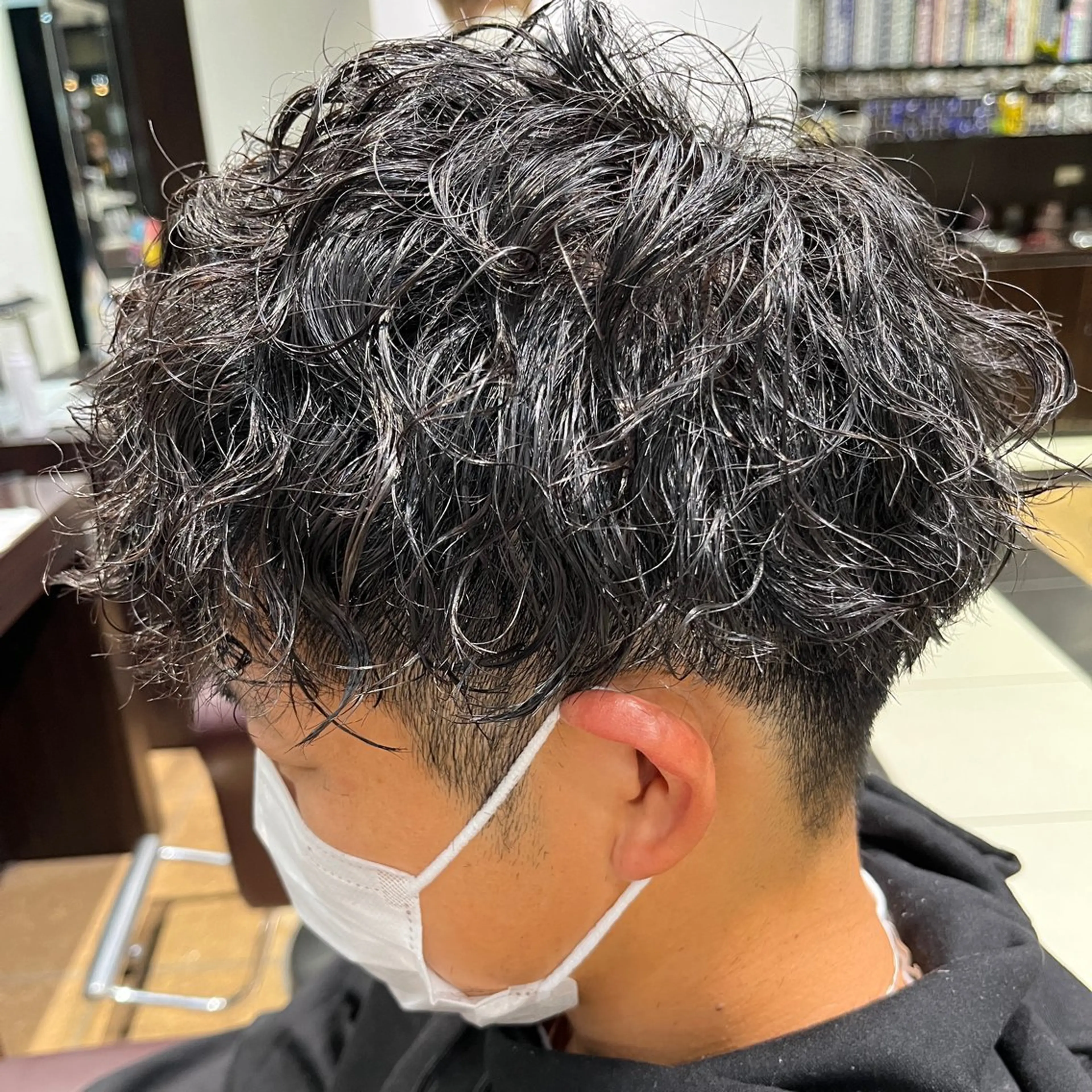 パーマ メンズ カット パーマ 酸性ストレート人気 No,1/カスミ🩰のヘアスタイル