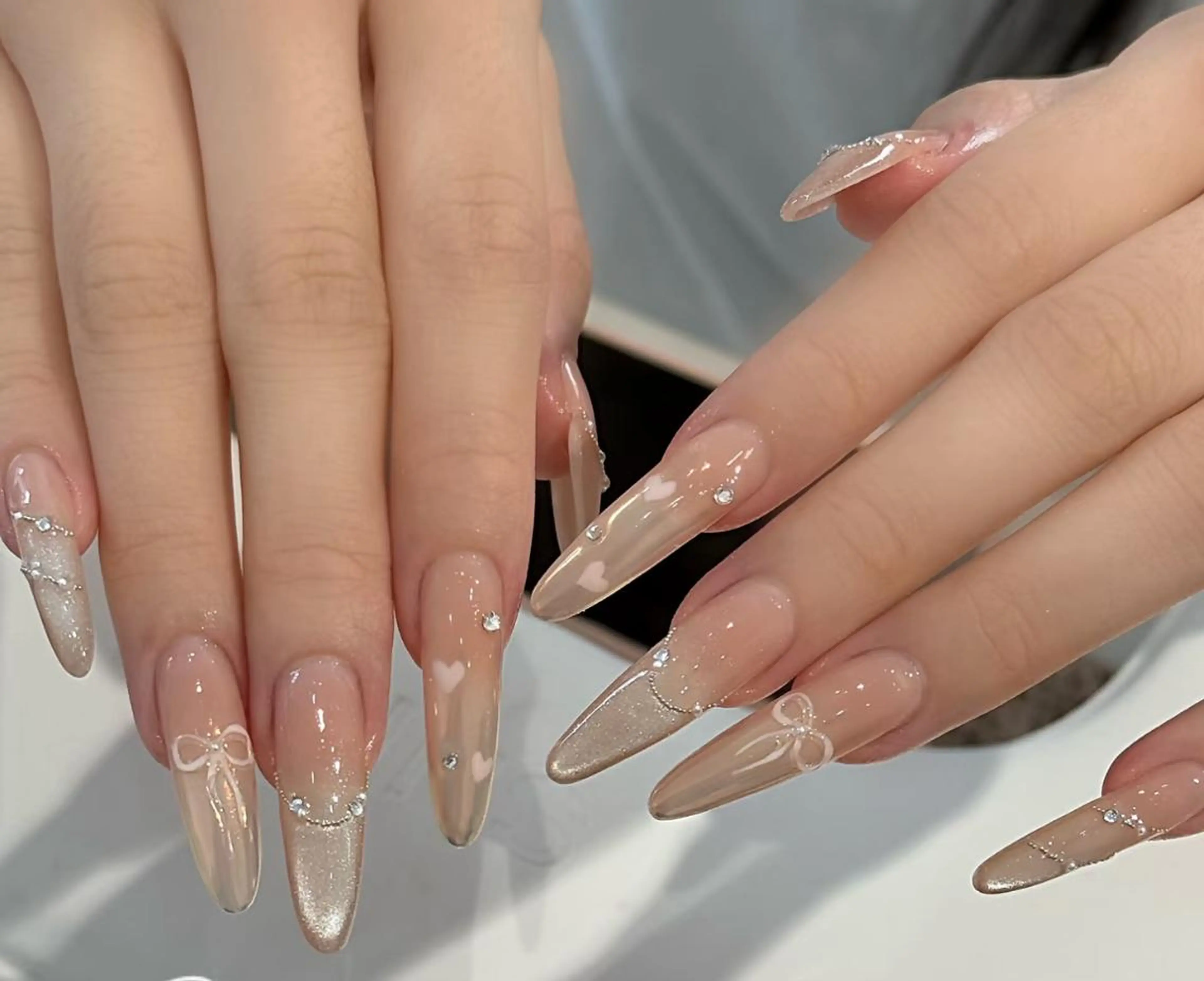ネイル ハンドネイル 🎀 UU_nailのネイルデザイン