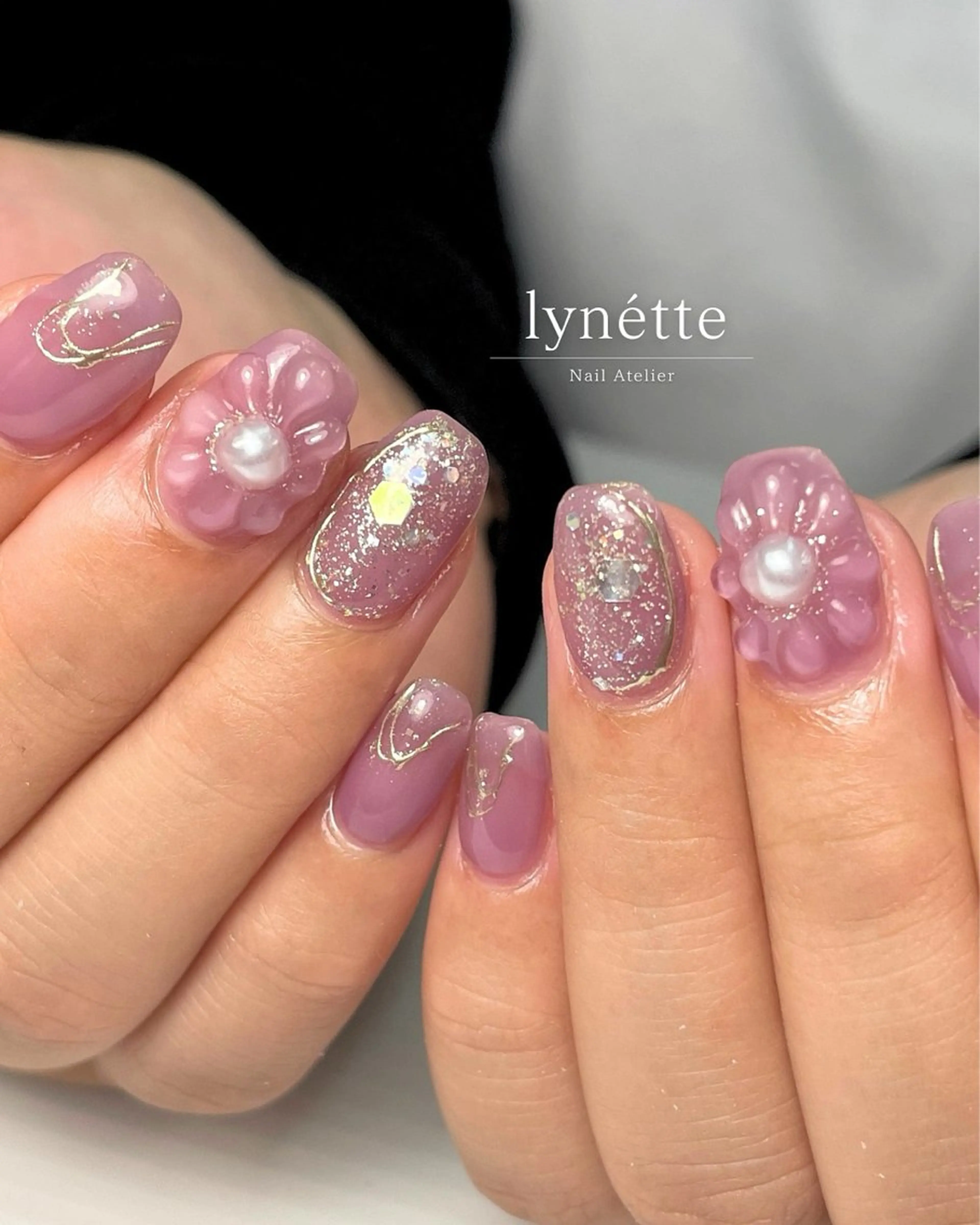 ネイル Nail Atelier lynétte所属・lynétte 那覇ネイルサロンのネイルデザイン