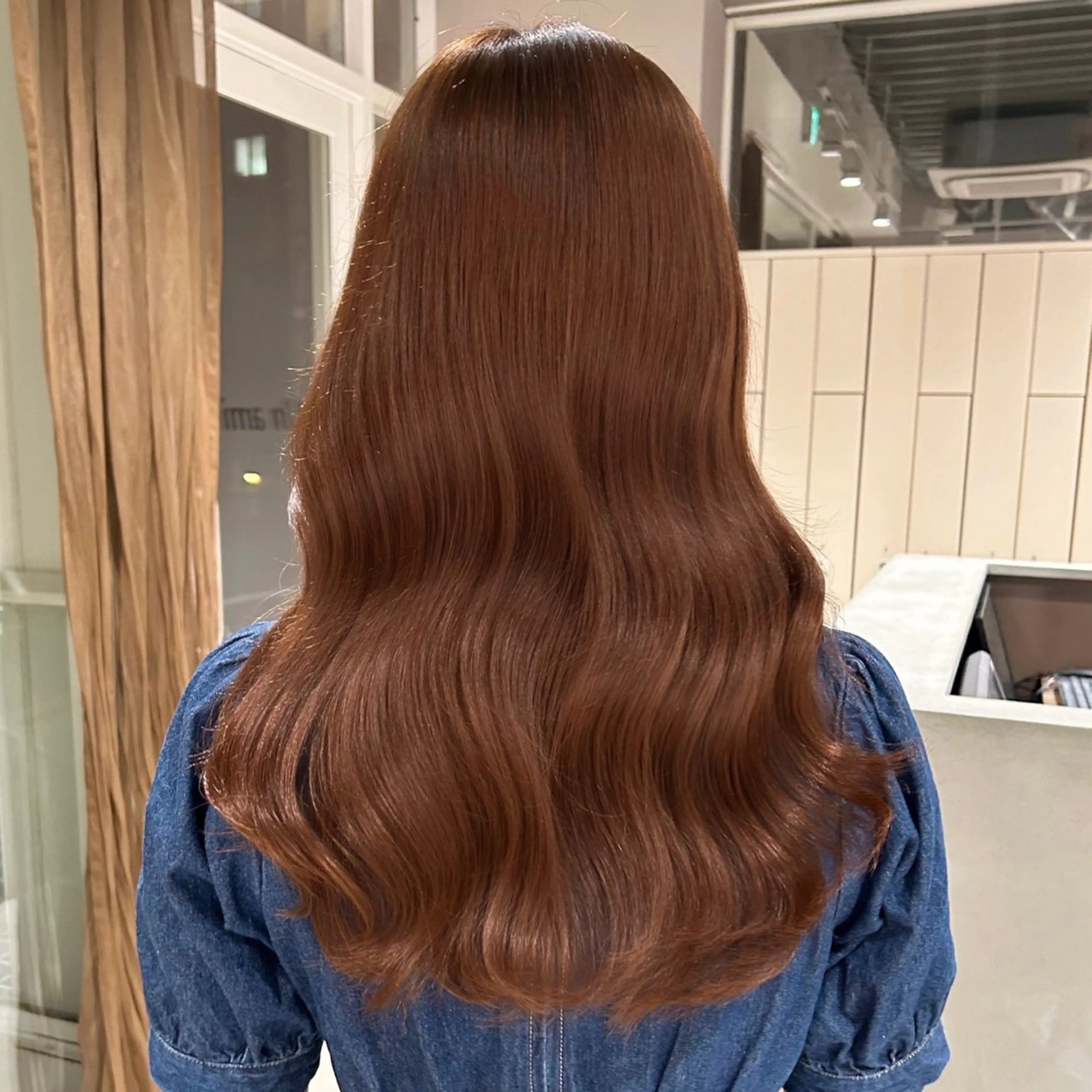 ロング カラー ミディアムヘア Chifumiのヘアスタイル