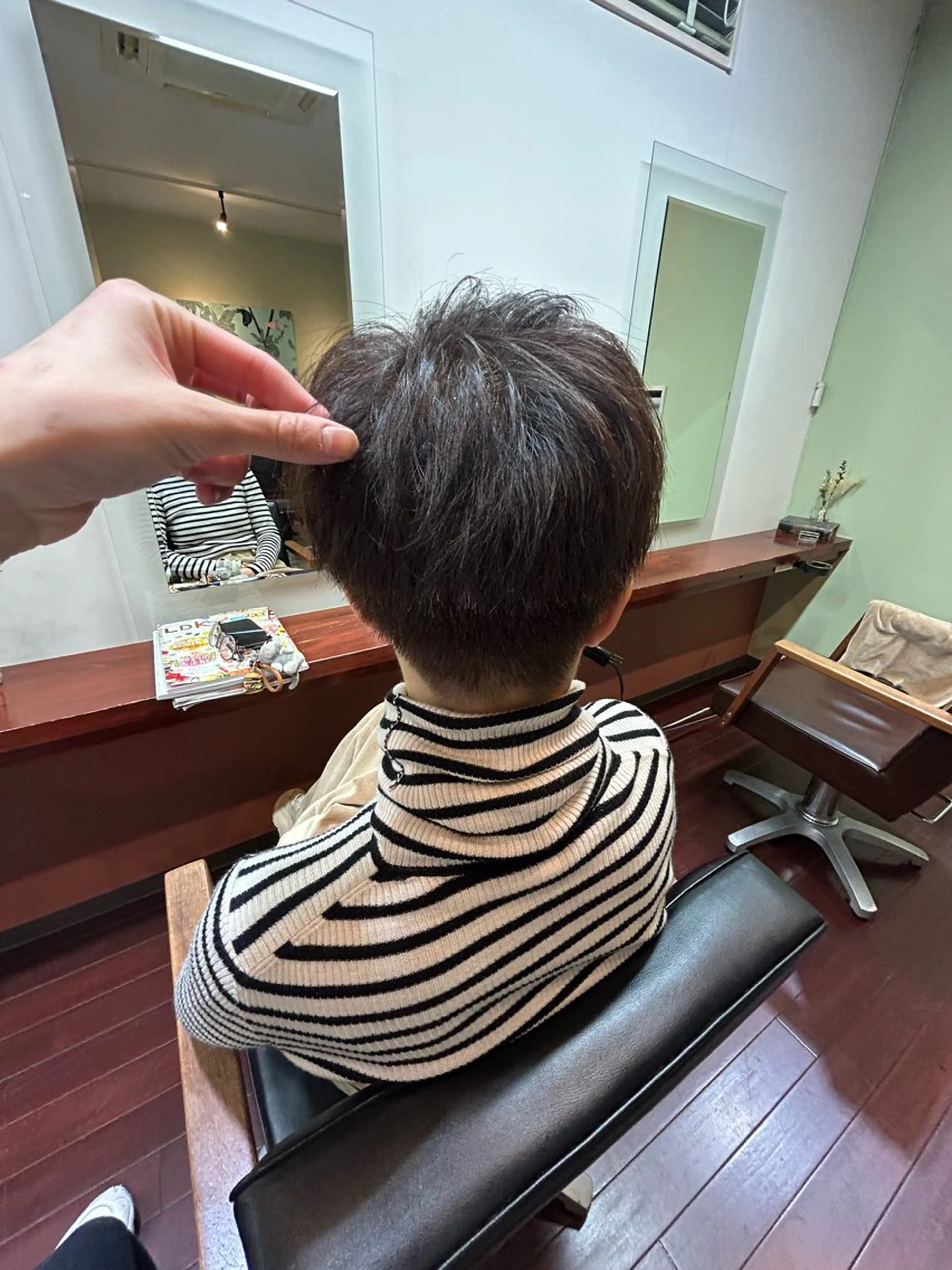 ショート 斎藤 真生のヘアスタイル