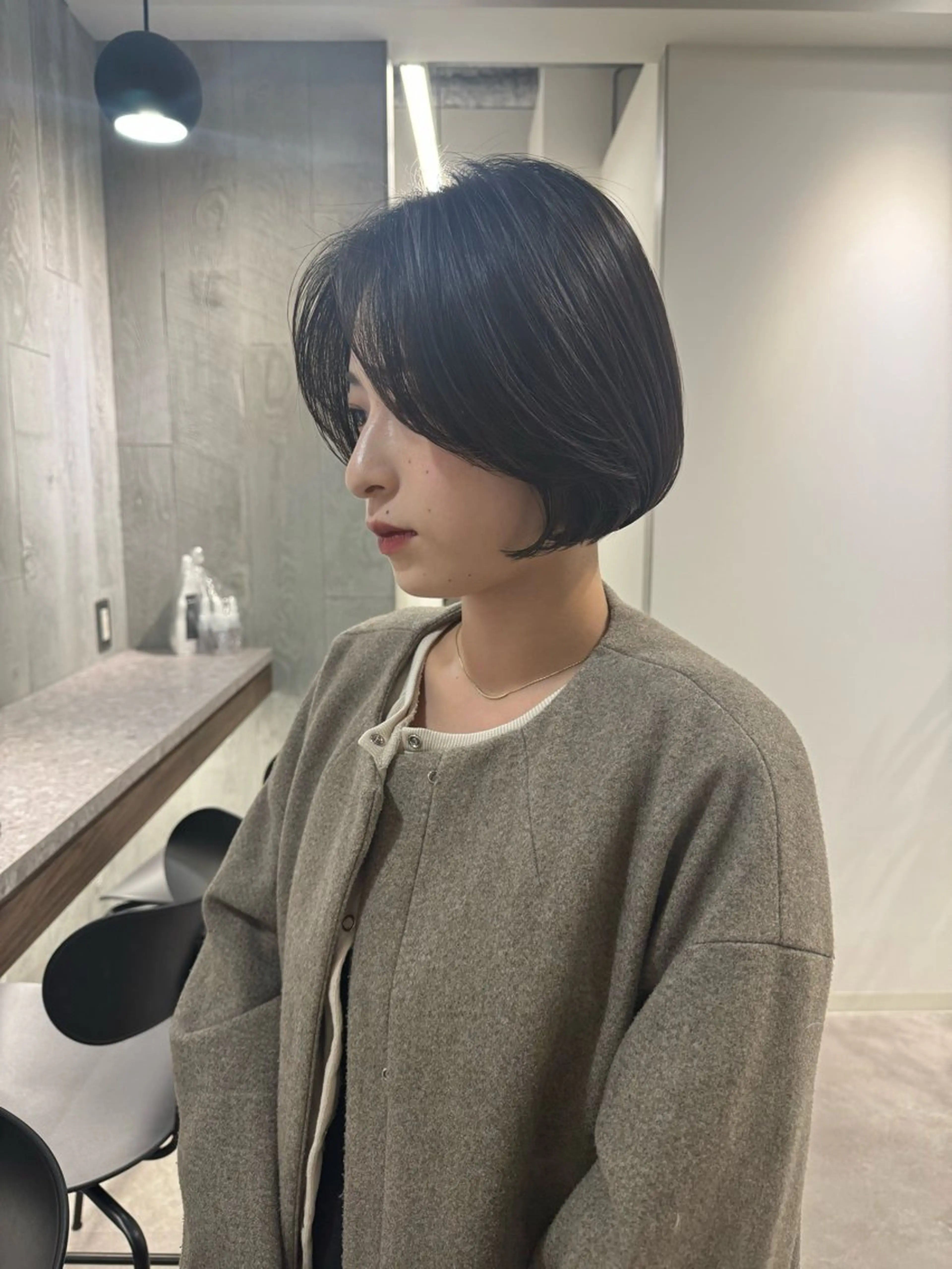 ショート カラー ヘアアレンジ ブリーチ ケアブリーチ デザインカラー ダブルカラー イヤリングカラー カット umu.［韓国ヘア /レイヤーカット］のヘアスタイル