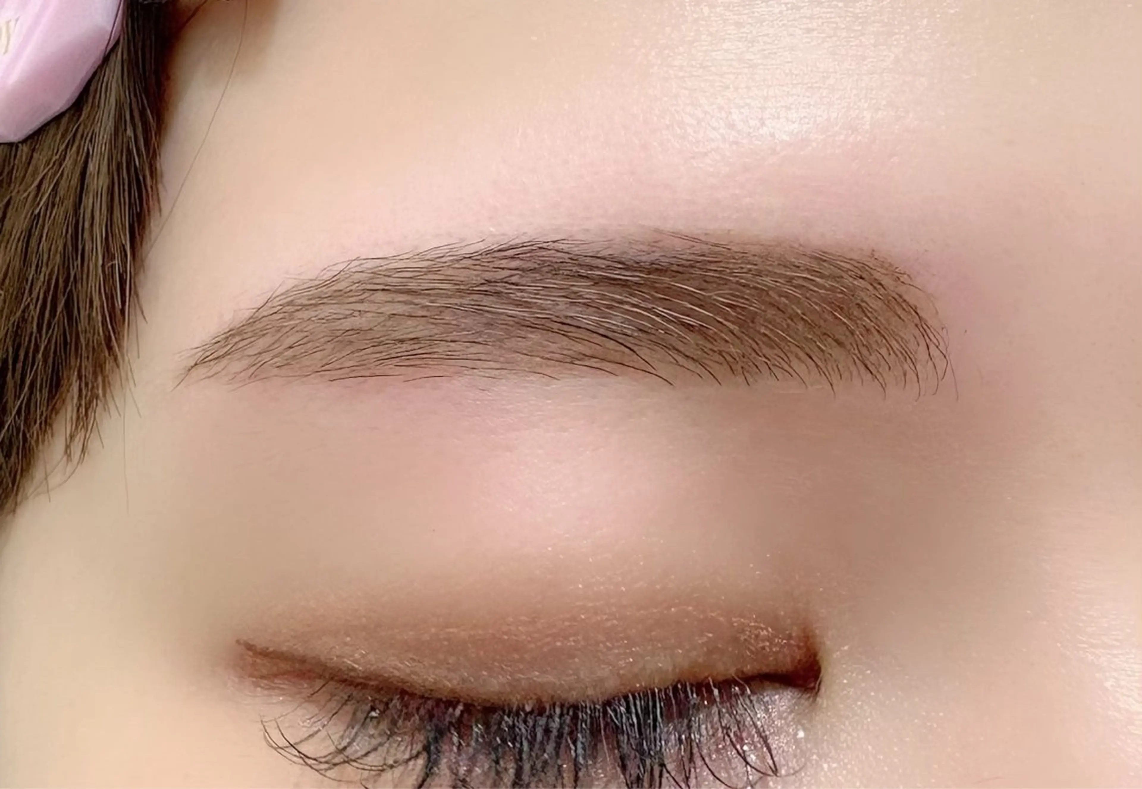 アイブロウスタイリング　（アイブロウパーマ＋Wax）お仕上げメイク付き💄の写真