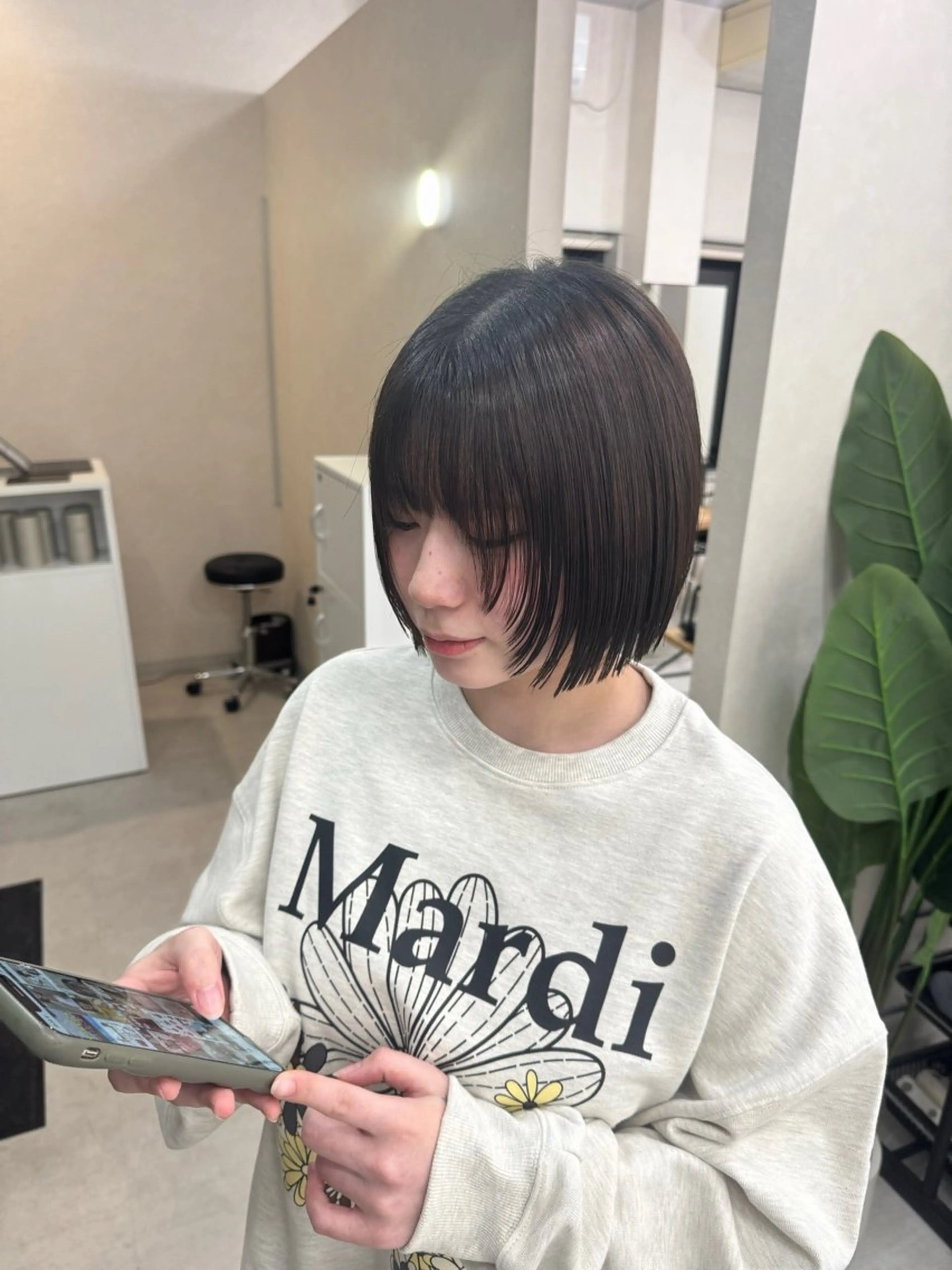 ショート mir所属・堀越 美羽のヘアスタイル