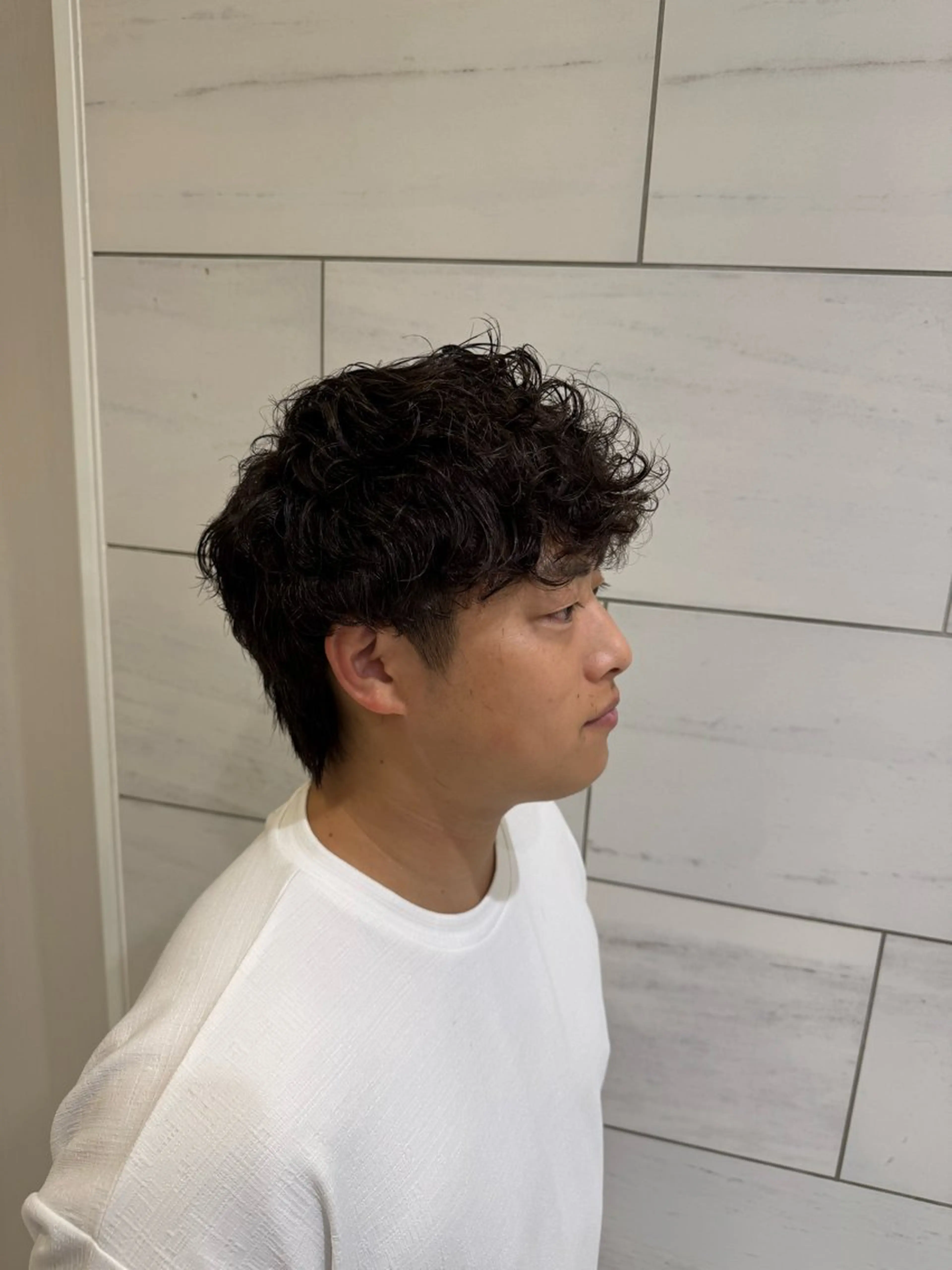 パーマ メンズ 髙橋 煌のヘアスタイル