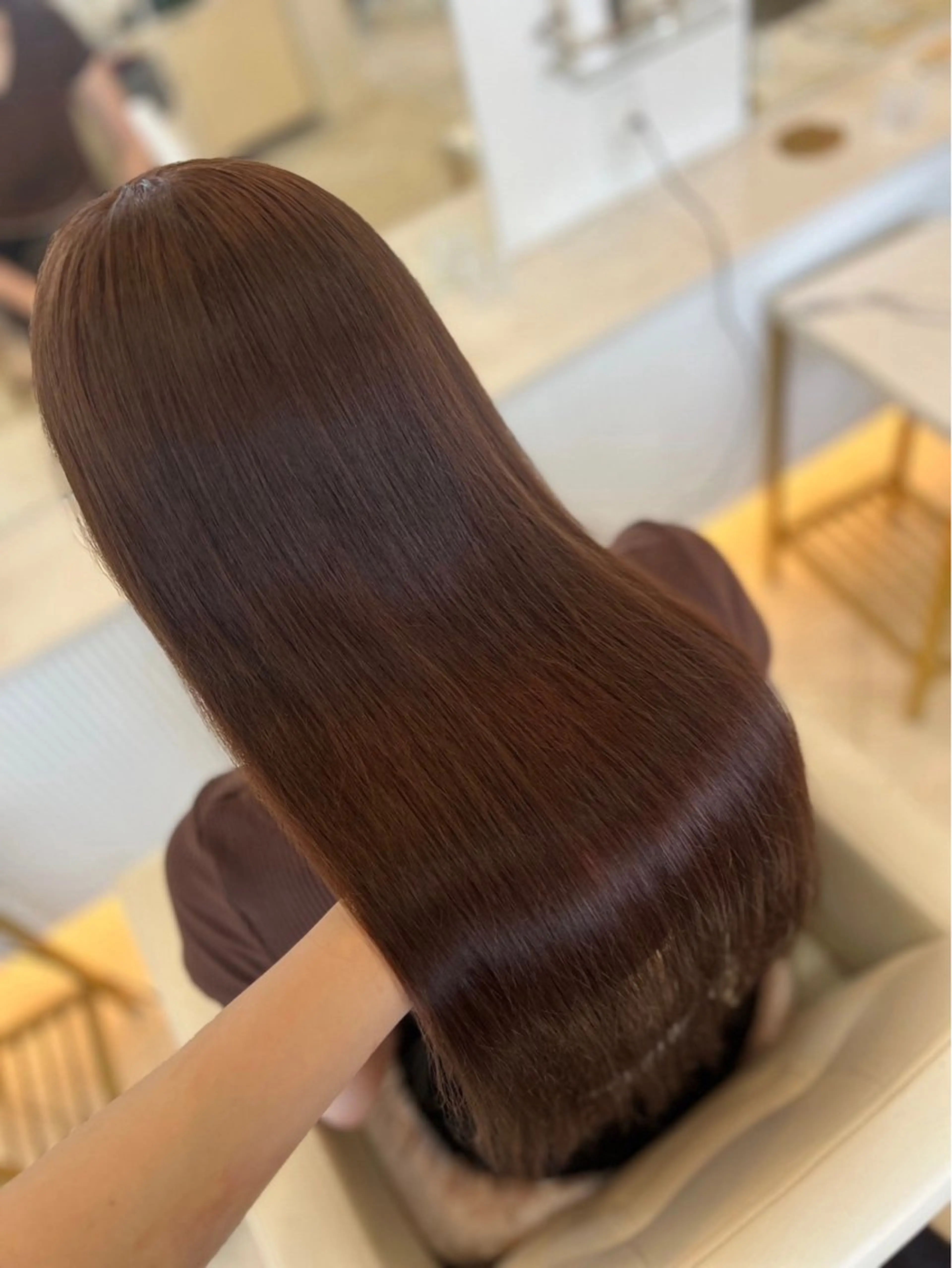 ロング 髪質改善 トリートメント ヘアカラー 高野 慧成のヘアスタイル