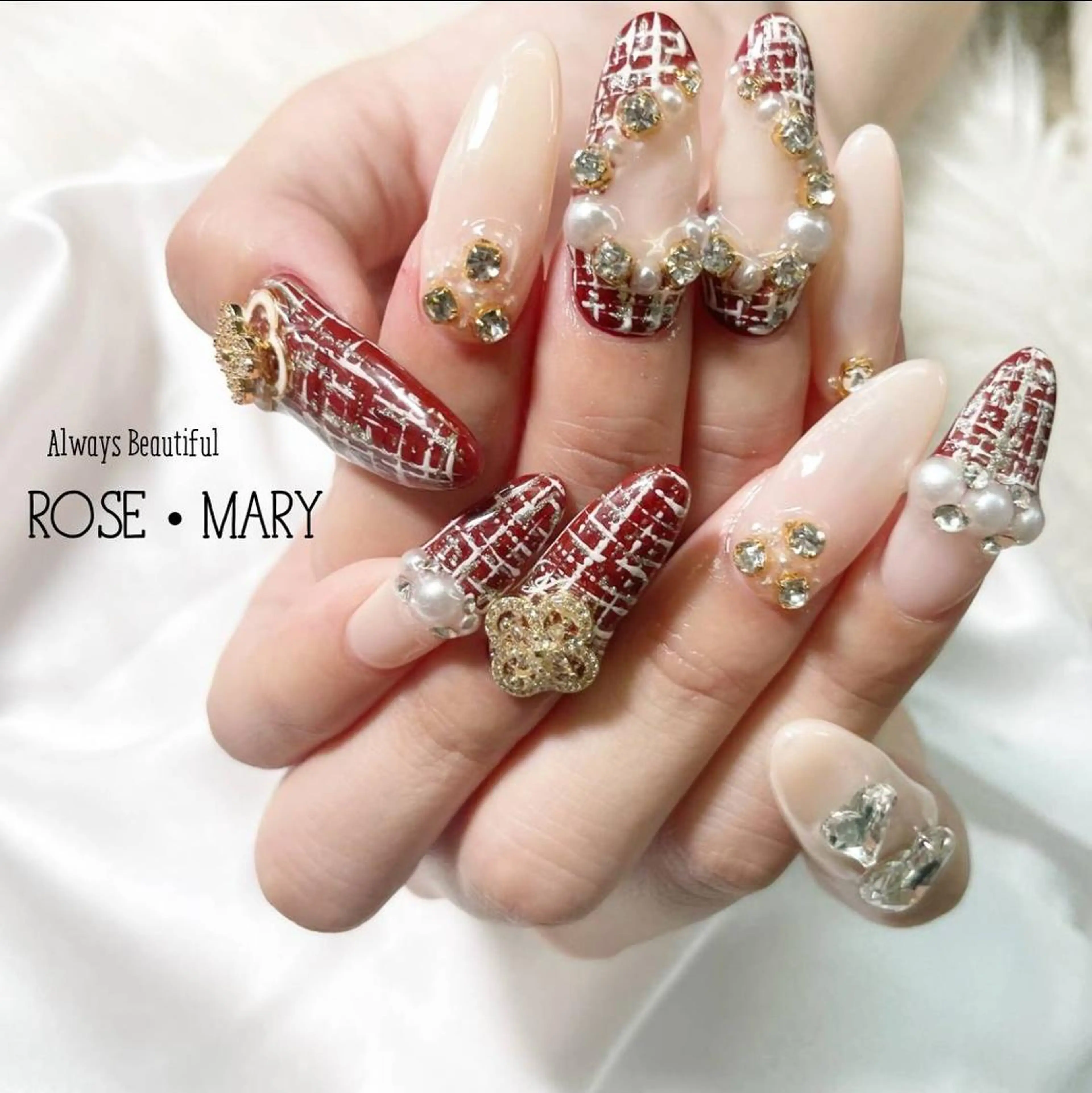 ネイル ハンドネイル ROSE・MARY 木村のネイルデザイン