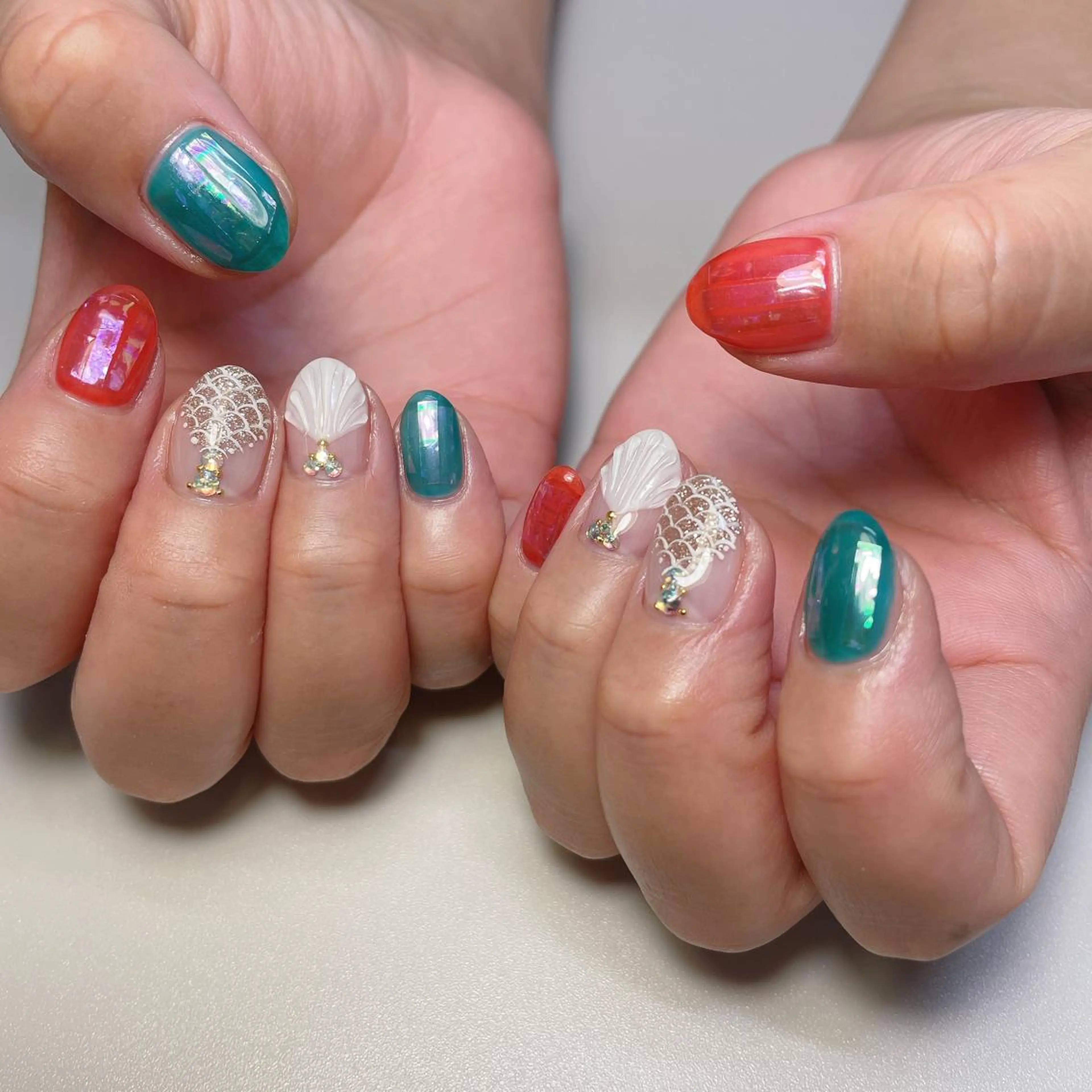 ネイル ハンドネイル kipinail 川﨑えりかのネイルデザイン