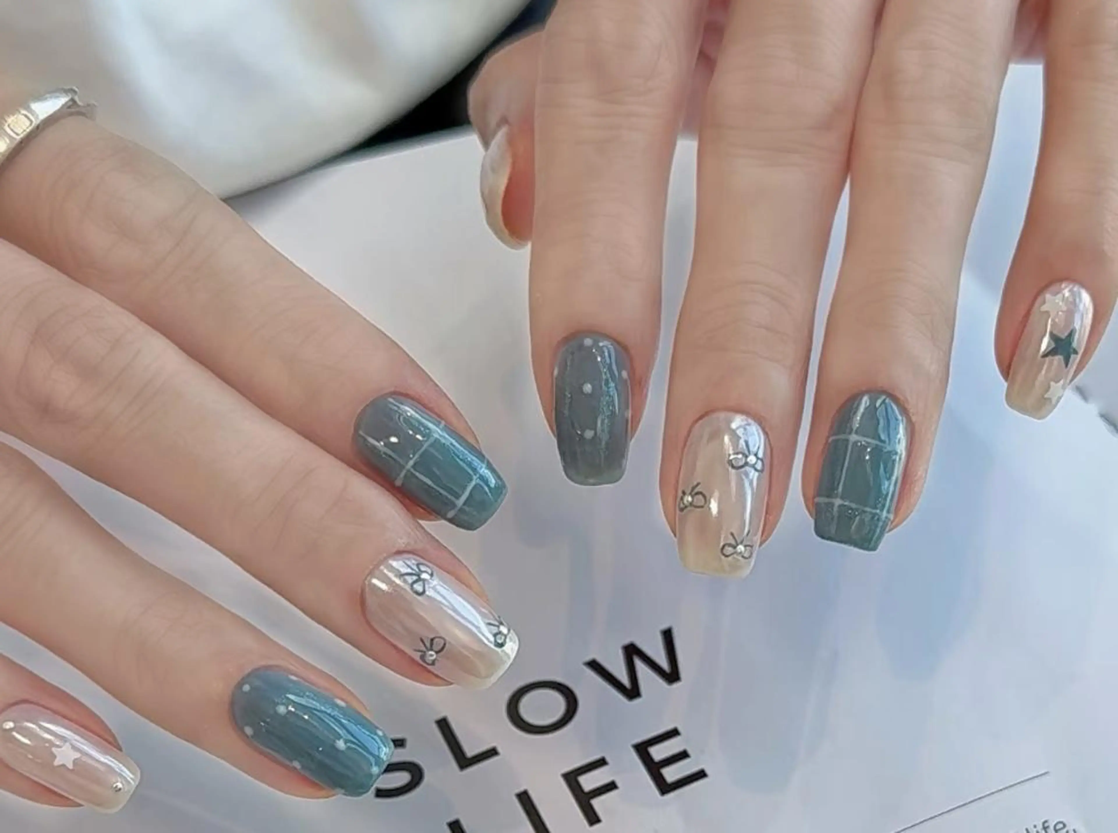 ネイル ハンドネイル 🍑 momo_nailのネイルデザイン