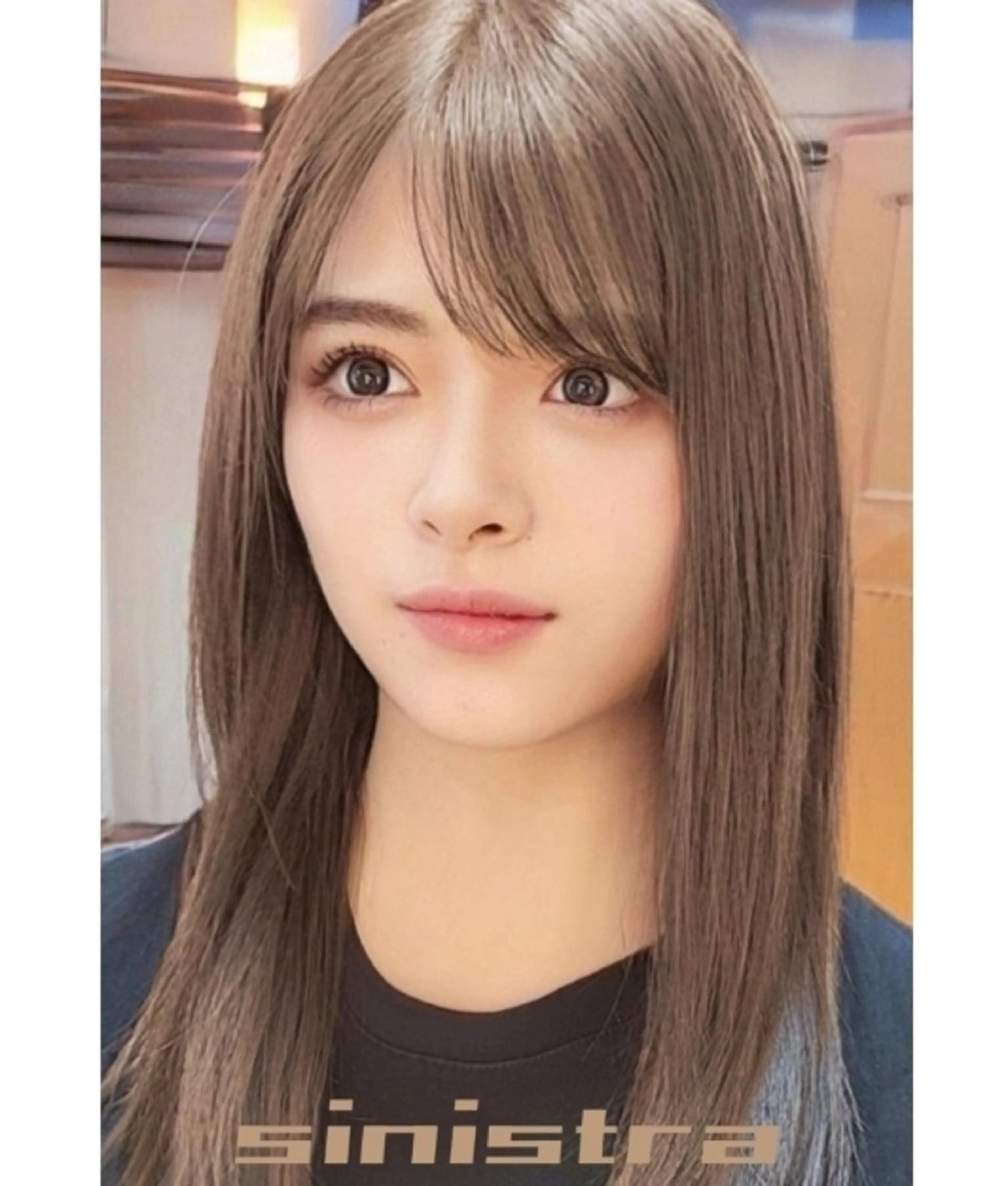 ミディアム カット ヘアカラー トリートメント sinistra シニストラ　足利山下店所属・FEMME SINISTRAのヘアスタイル