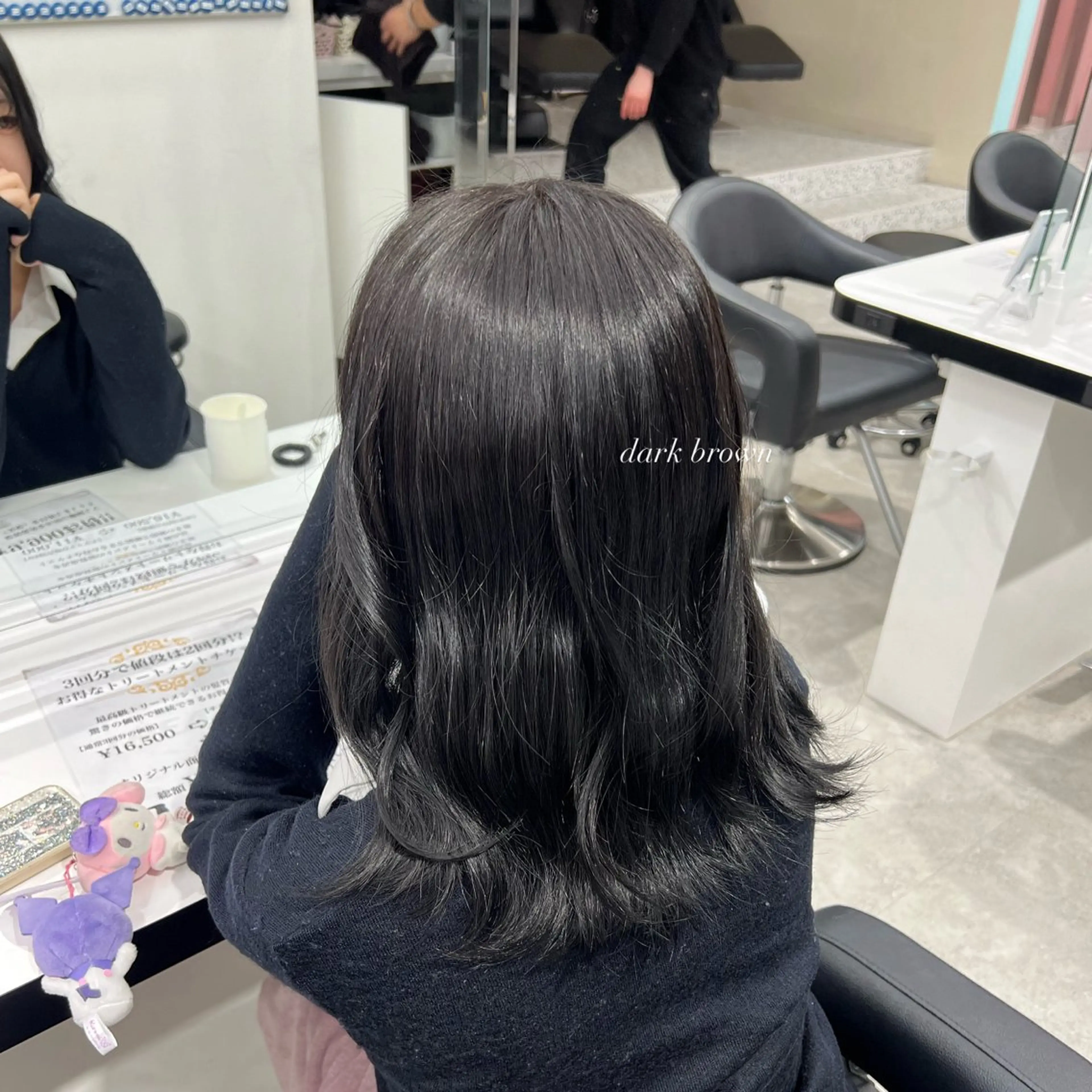 ミディアム 🥨ベージュ/グレー ジュ/moe🥨のヘアスタイル
