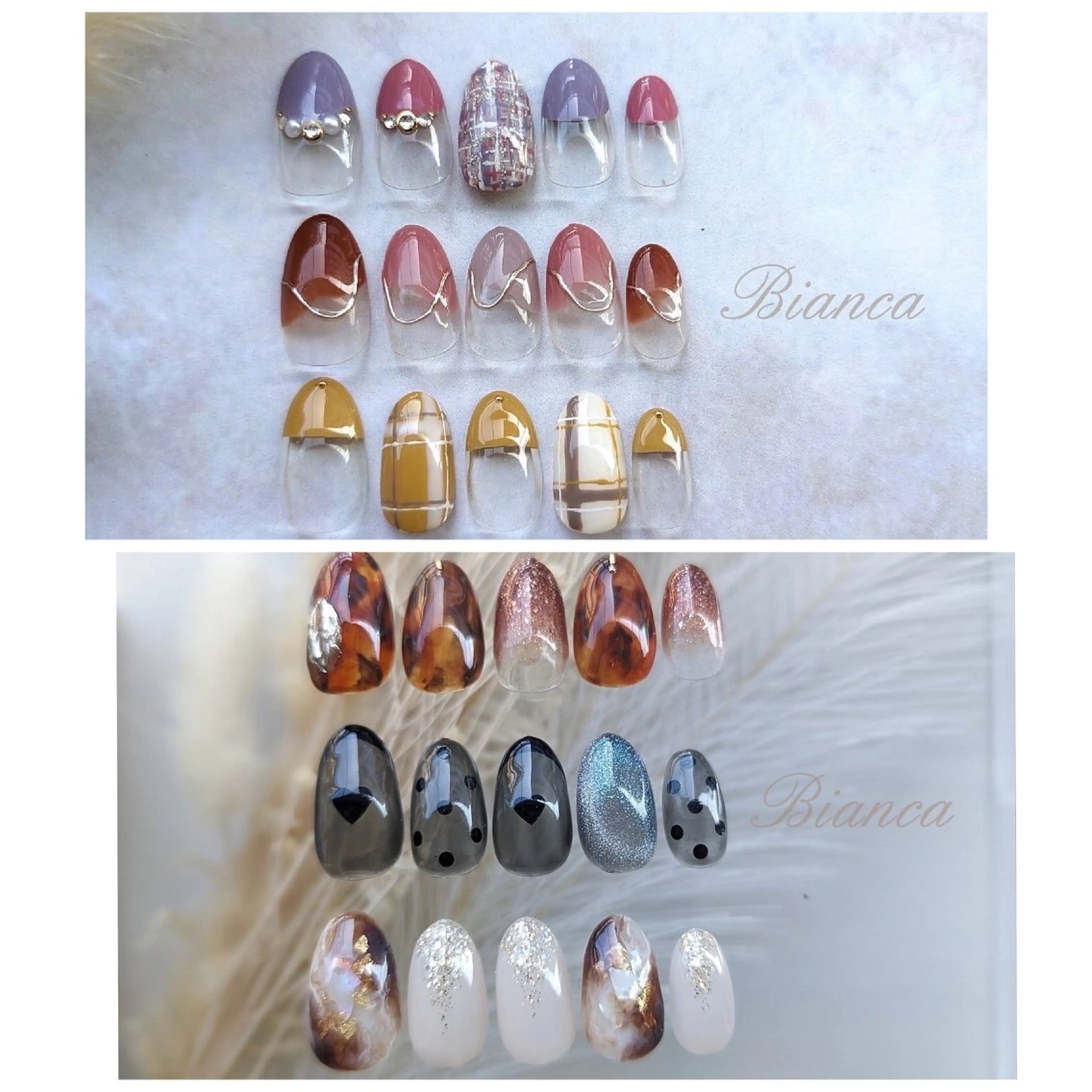 ネイル Bianca 立川店 小川のネイルデザイン