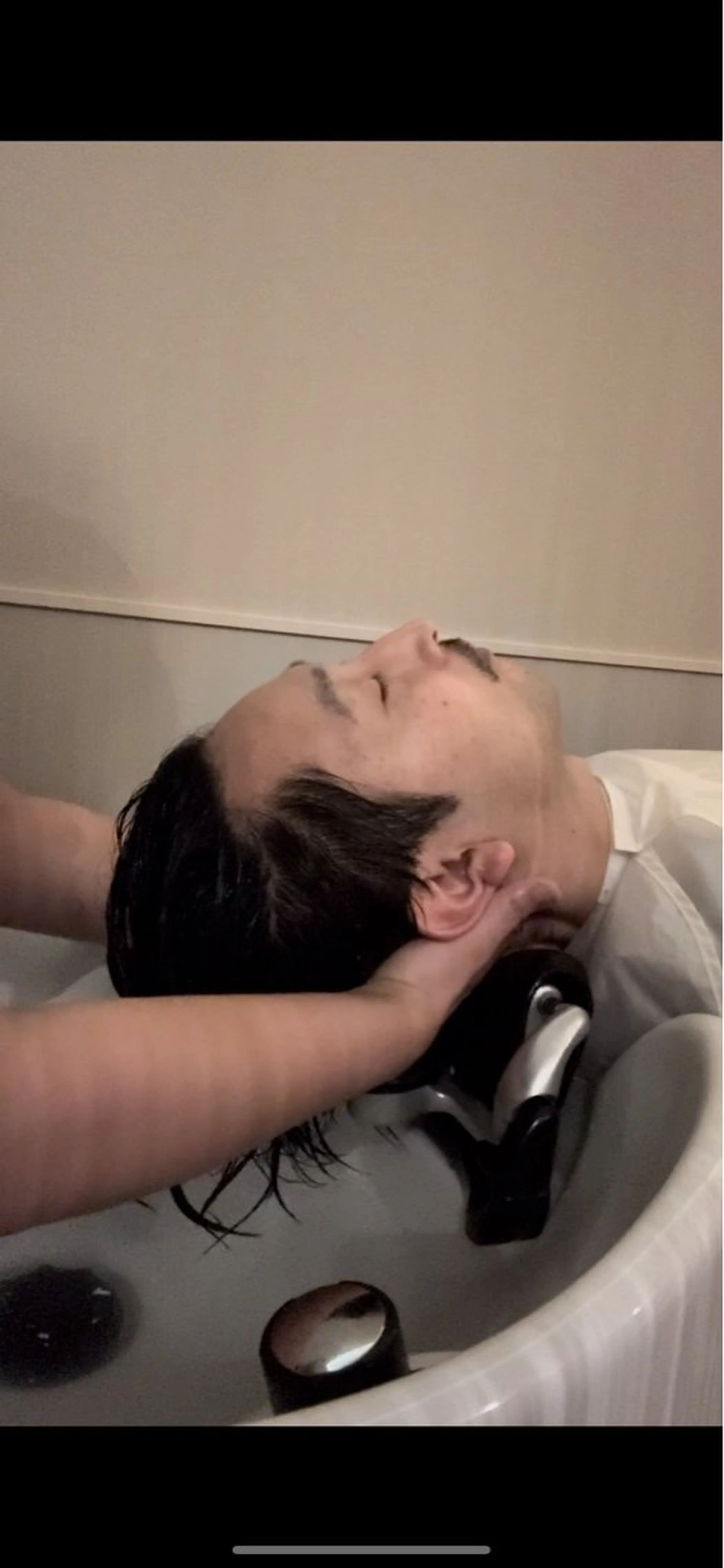 メンズ スパニスト 佐々木のヘアスタイル