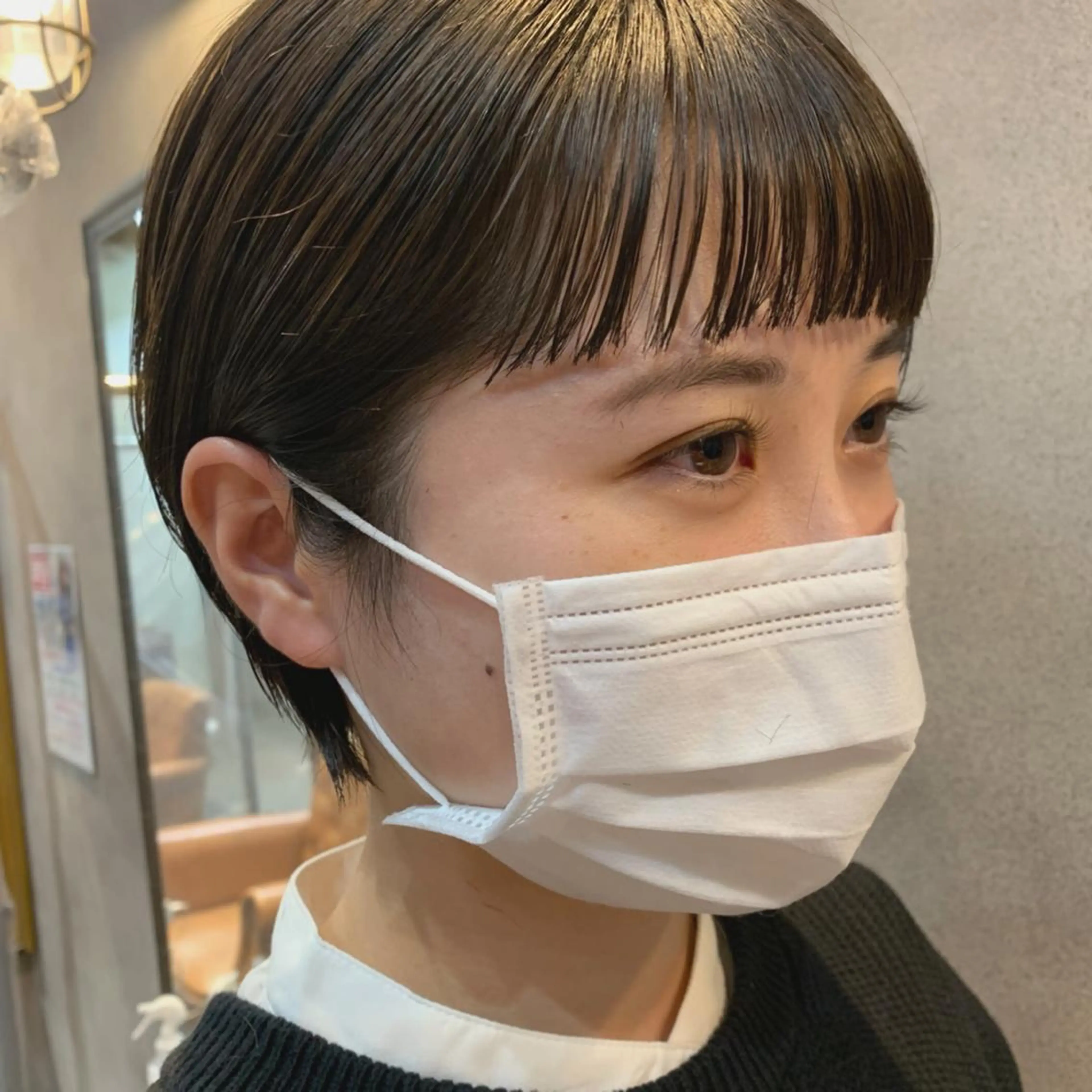ショート オン眉 ショートヘア SOYON 🤍CHIZU🤍.のヘアスタイル