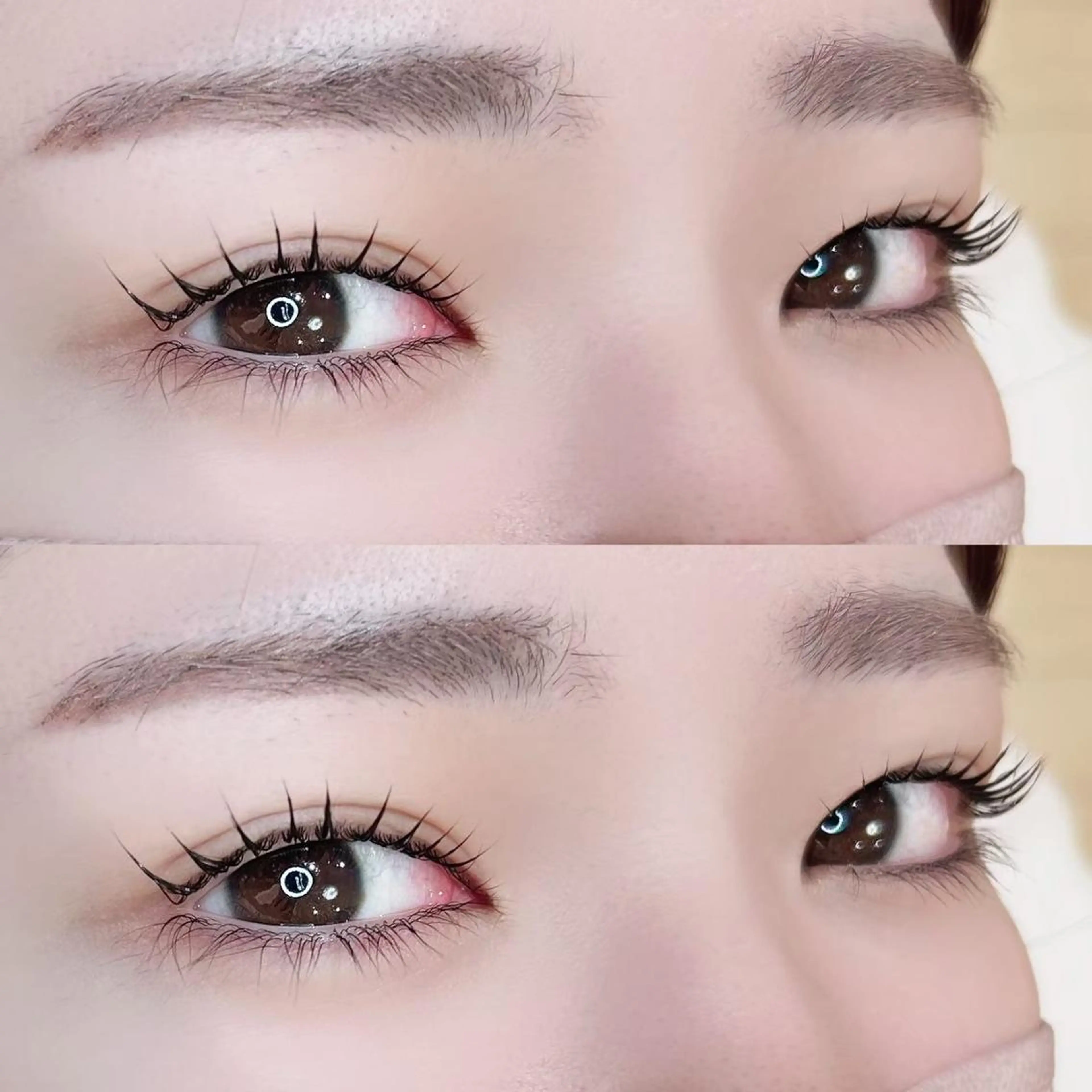 マツエク・マツパ バインドロック 束感まつ毛 フラットラッシュ 韓国風マツエク パリジェンヌラッシュリフト マツパ mizuki/束感 まつ毛/似合わせ眉のマツエク・マツパデザイン