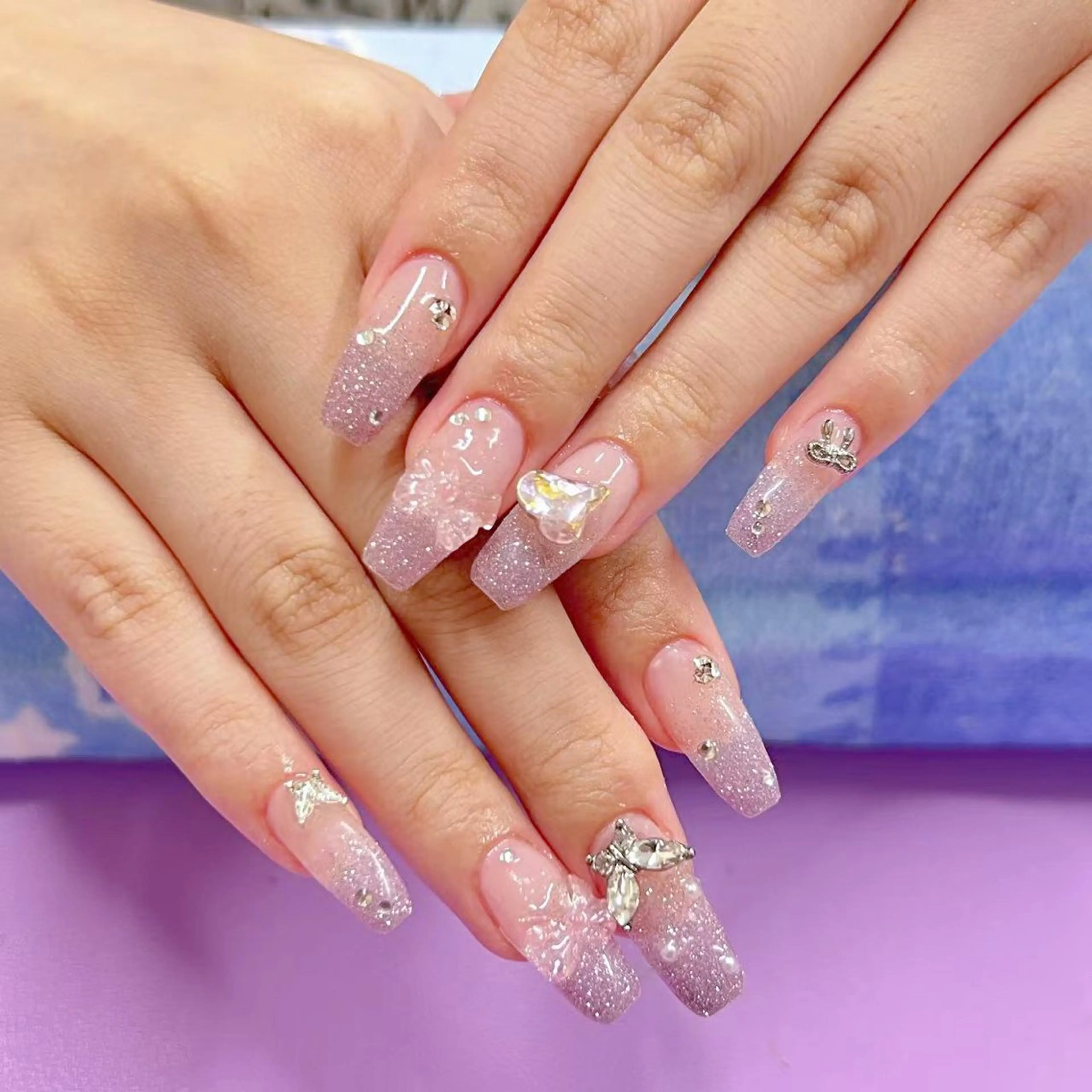 ネイル ハンドネイル ハンドケア 💜MIYA nail川崎店のネイルデザイン