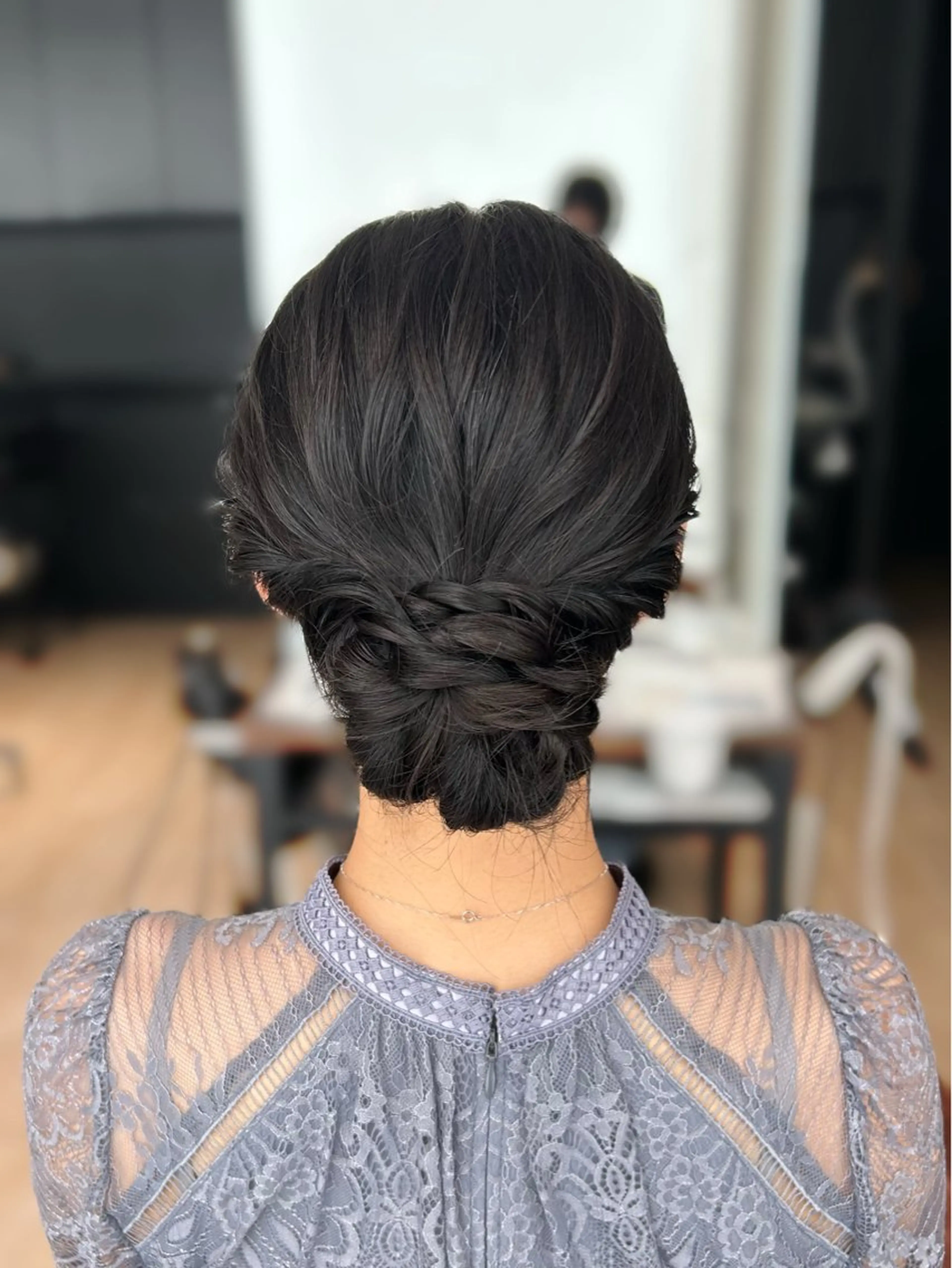 セミロング カラー ヘアアレンジ トリートメント ヘアセット 髙木美緒🌿 ナチュラル/アレンジのヘアスタイル