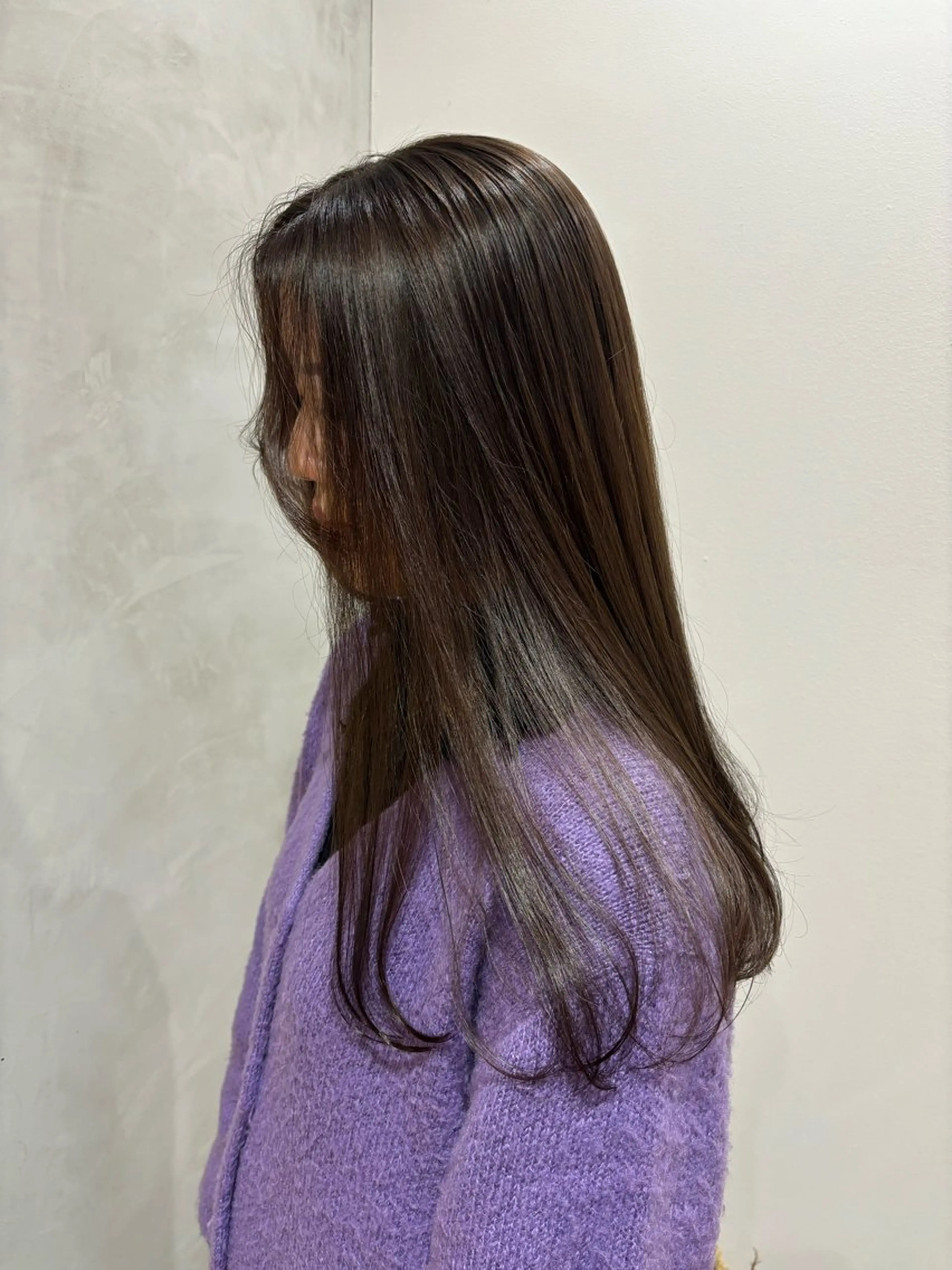 ロング Megu/ベージュ/ 透明感カラーのヘアスタイル