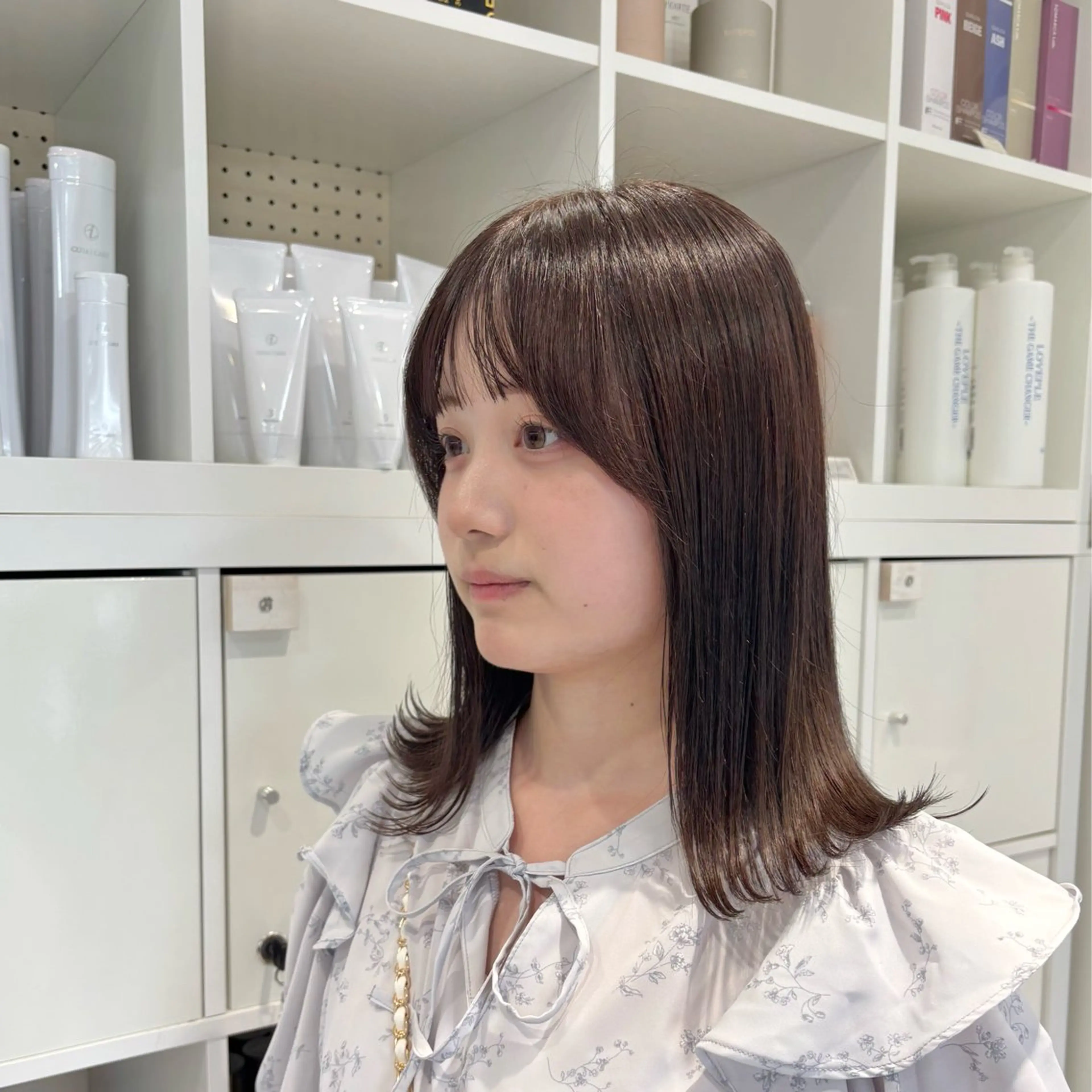 【前髪のみ】髪質改善ストレート✨一番気になる前髪に‼️の写真