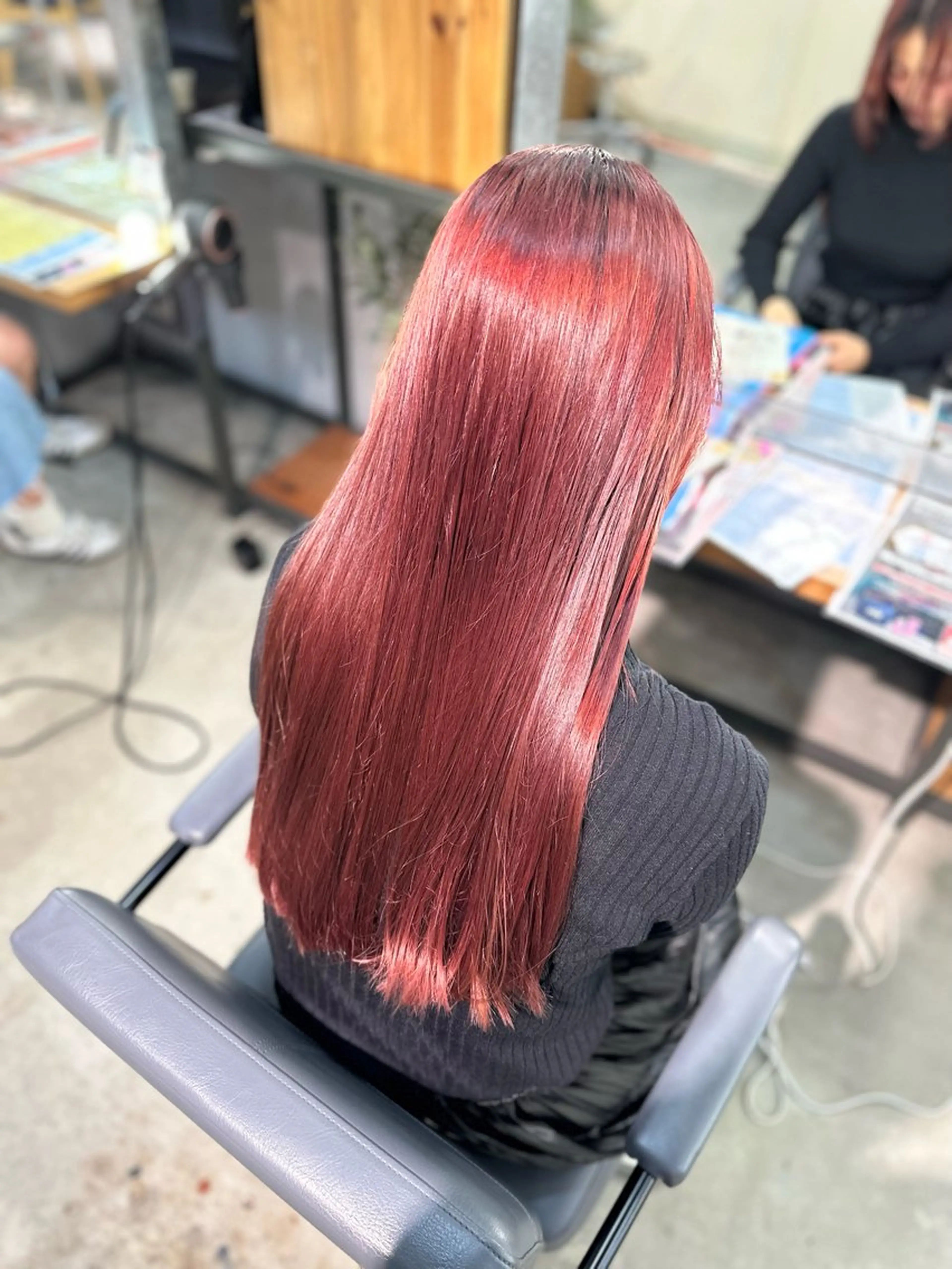 ロング 髪質改善 ヘアカラー トリートメント 溜 一太のヘアスタイル