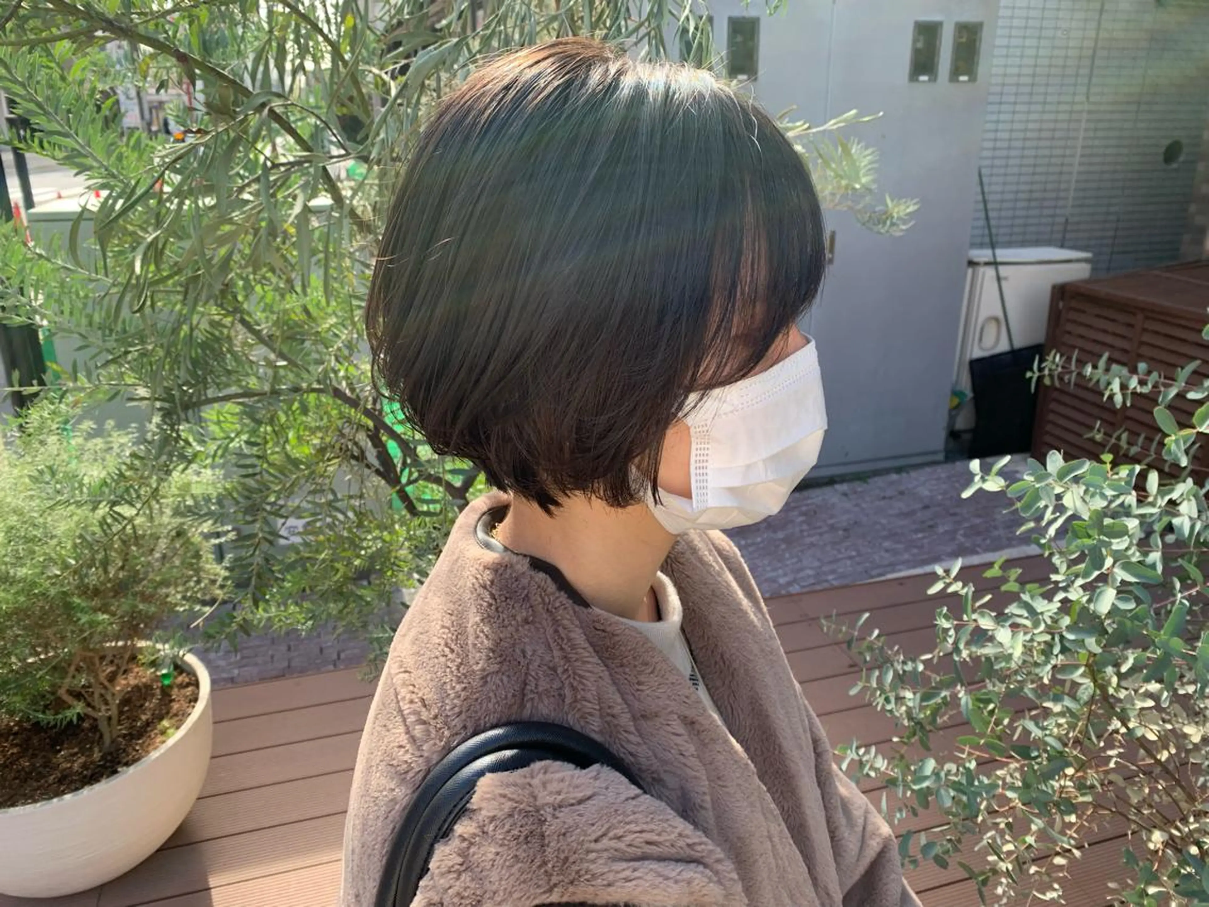 ショート ショートヘア 縮毛矯正 髪質改善　鈴木のヘアスタイル