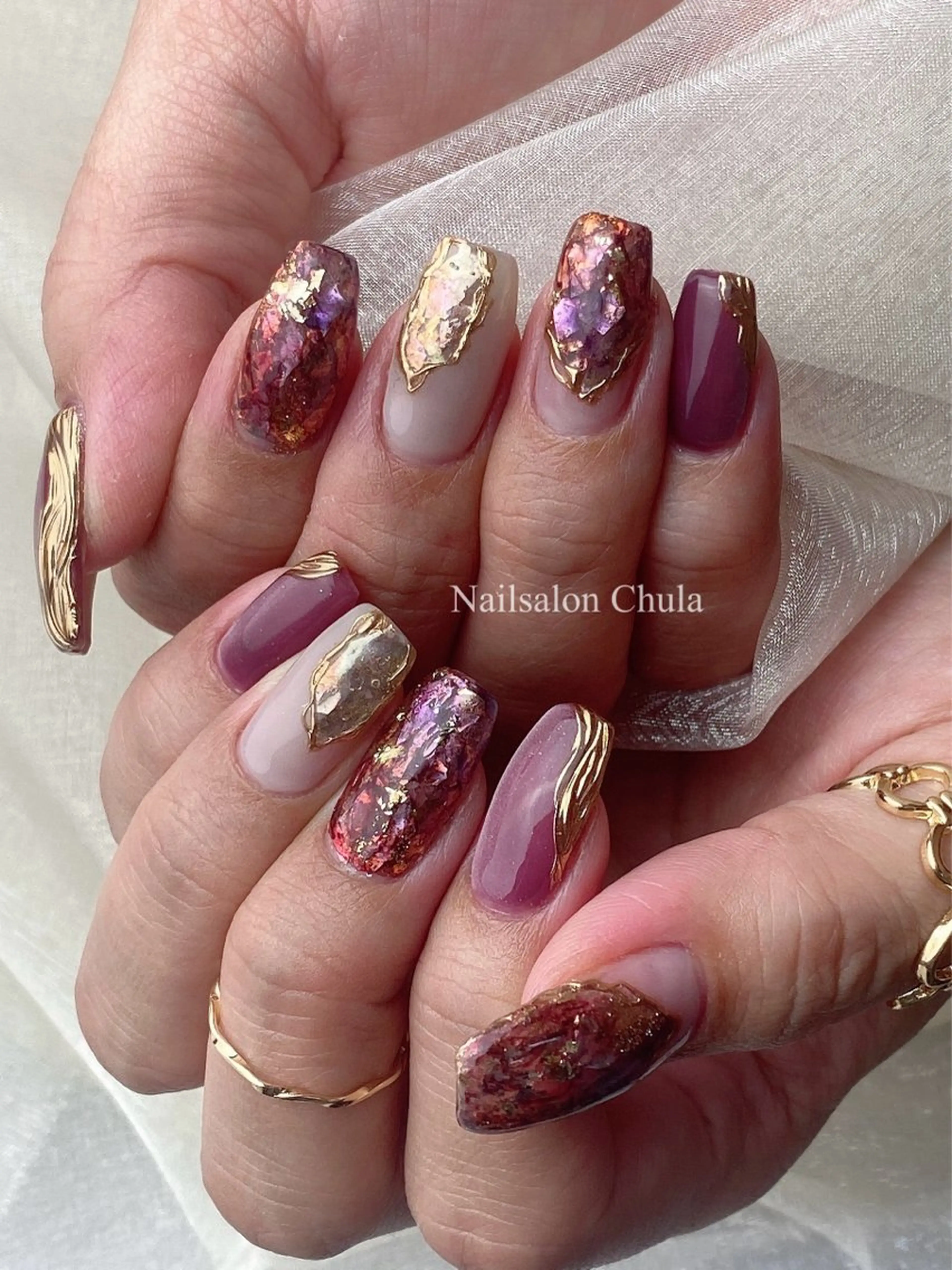 ネイル ハンドネイル Nailsalon Chulaのネイルデザイン