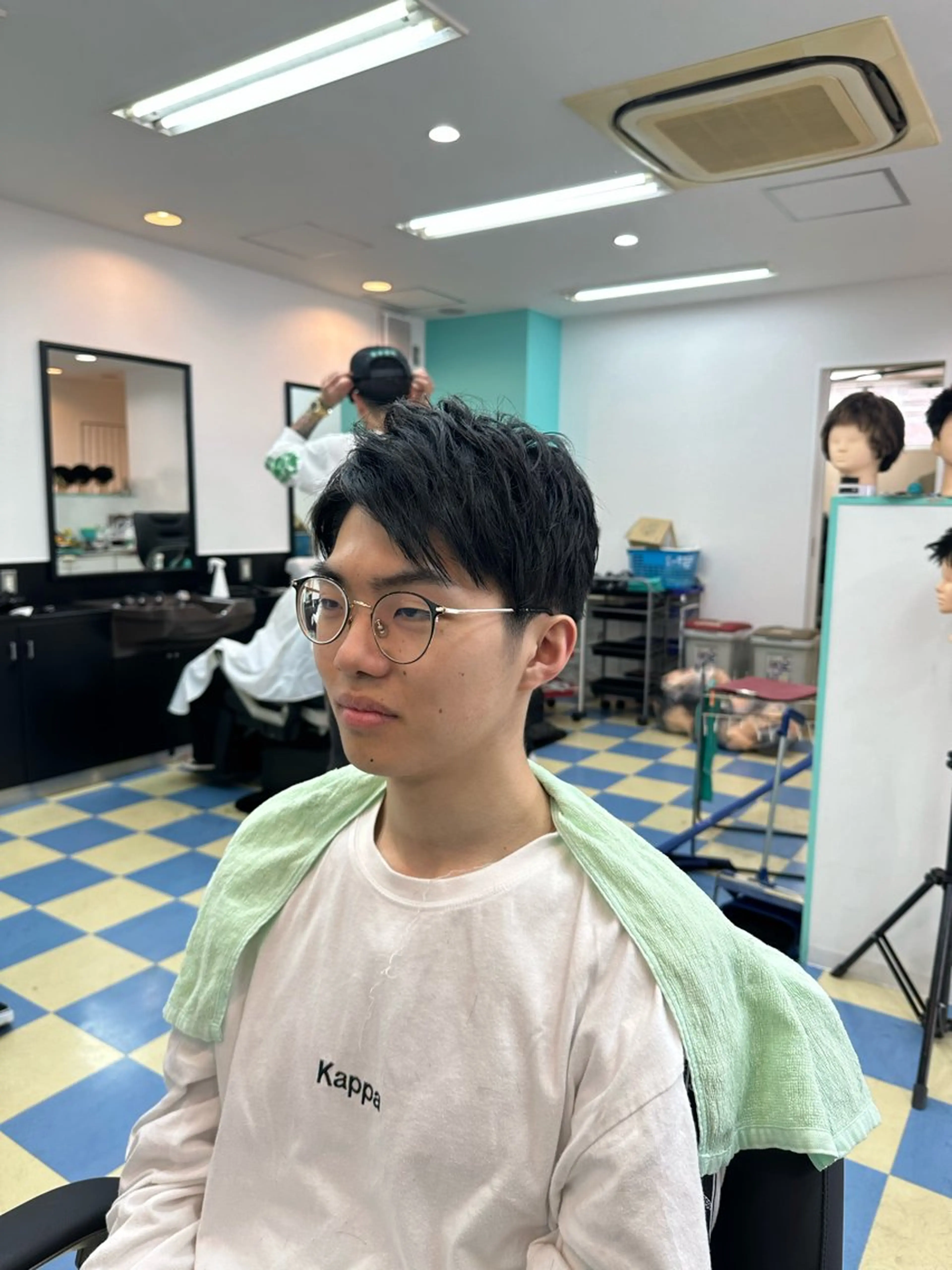 ミディアム メンズ Barber Tribe所属・メンズショート/ フェード/超駅近のヘアスタイル