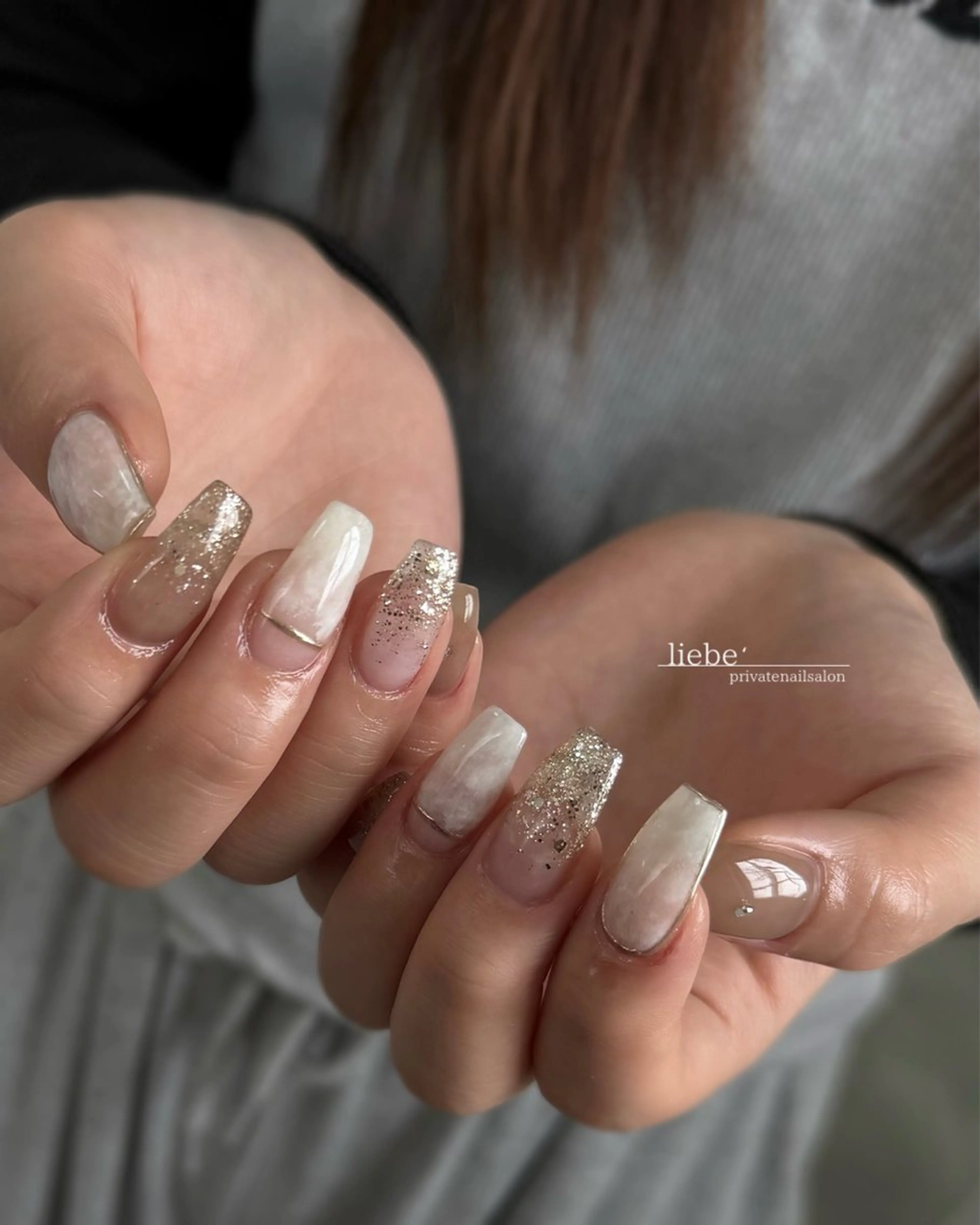 ネイル ハンドネイル Liebe nailのネイルデザイン