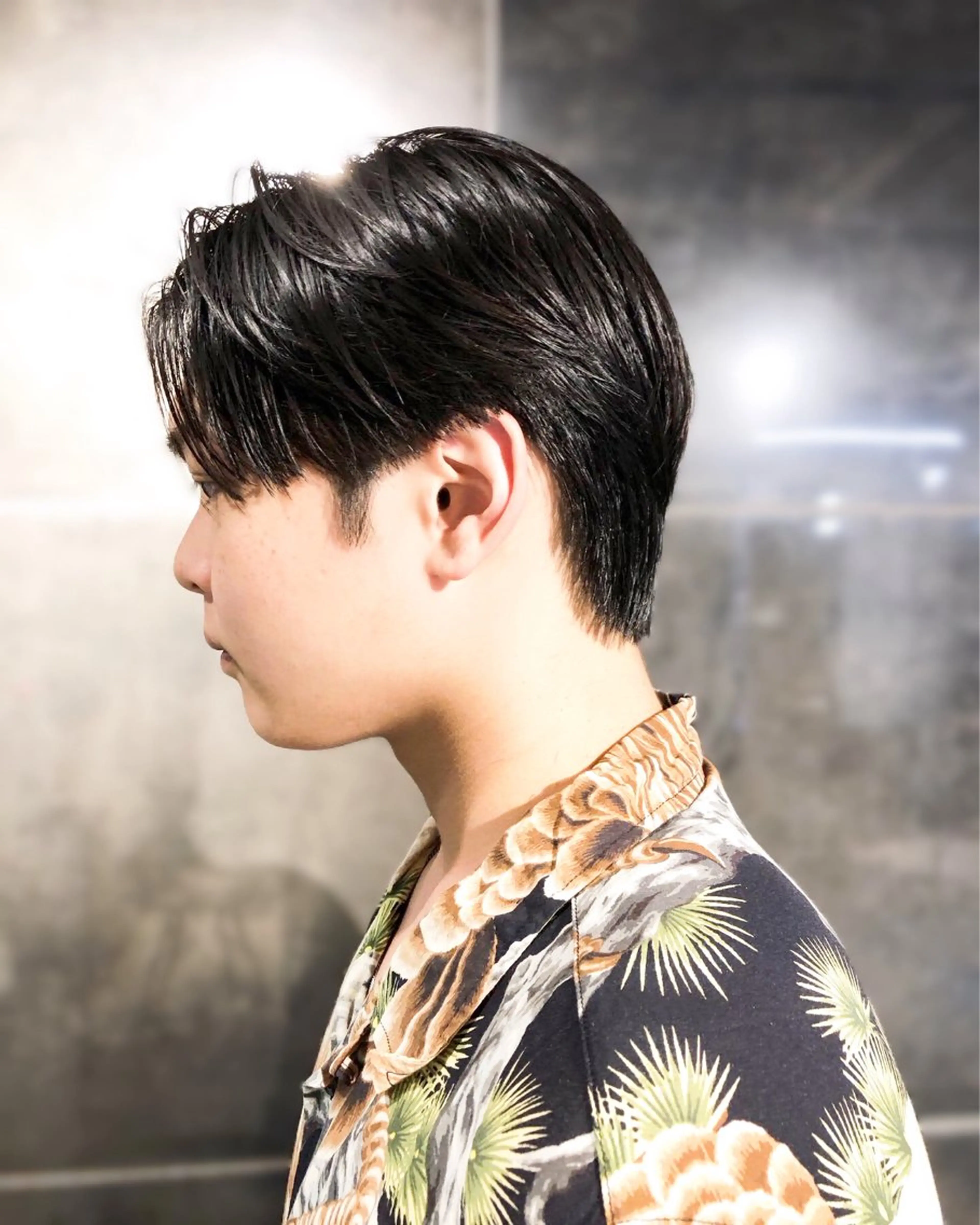 ヘアアレンジ メンズ カット トリートメント ヘアセット 栗原 侑也のヘアスタイル