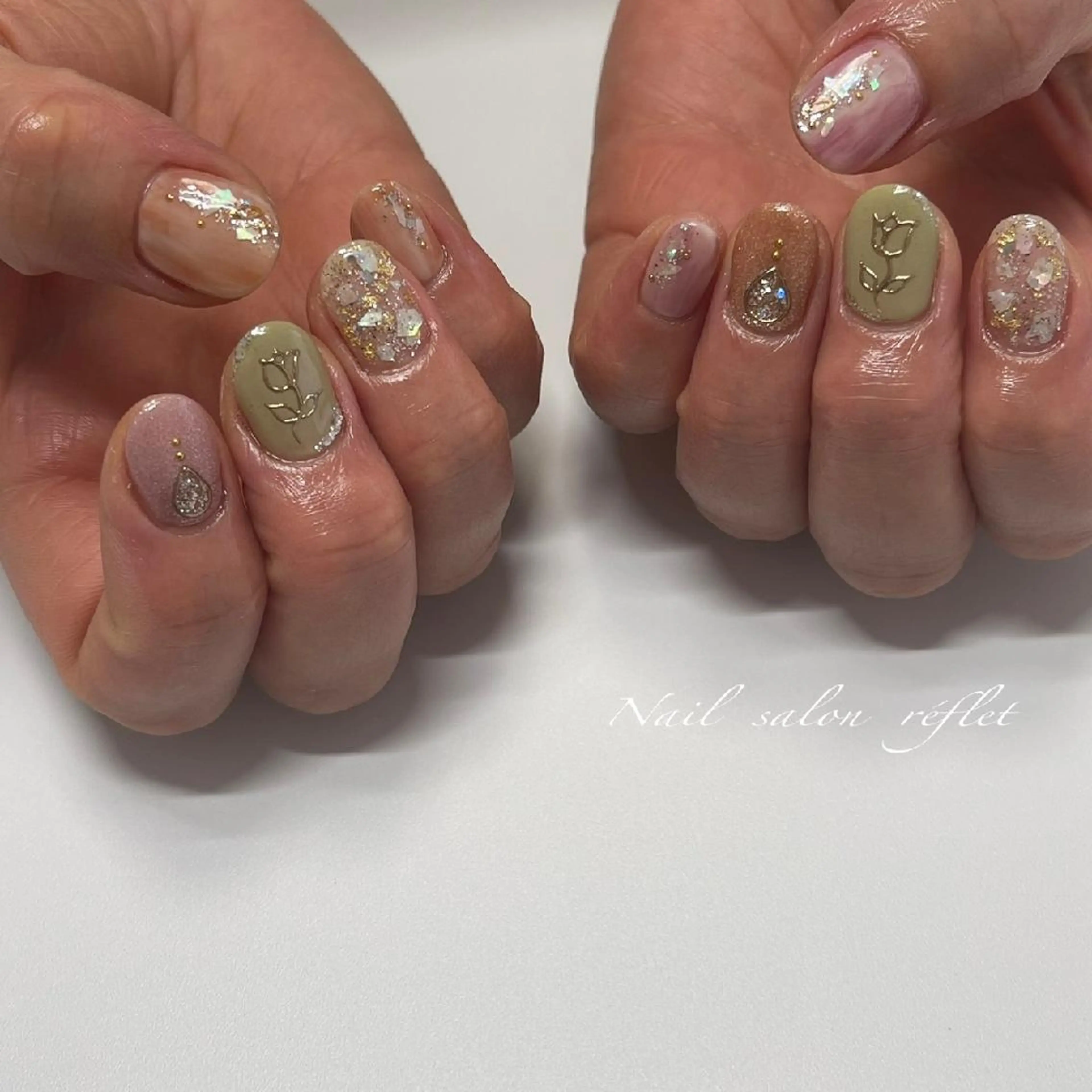 ネイル ハンドネイル Nail  salon  Lebel所属・Nailsalon Lebelのネイルデザイン