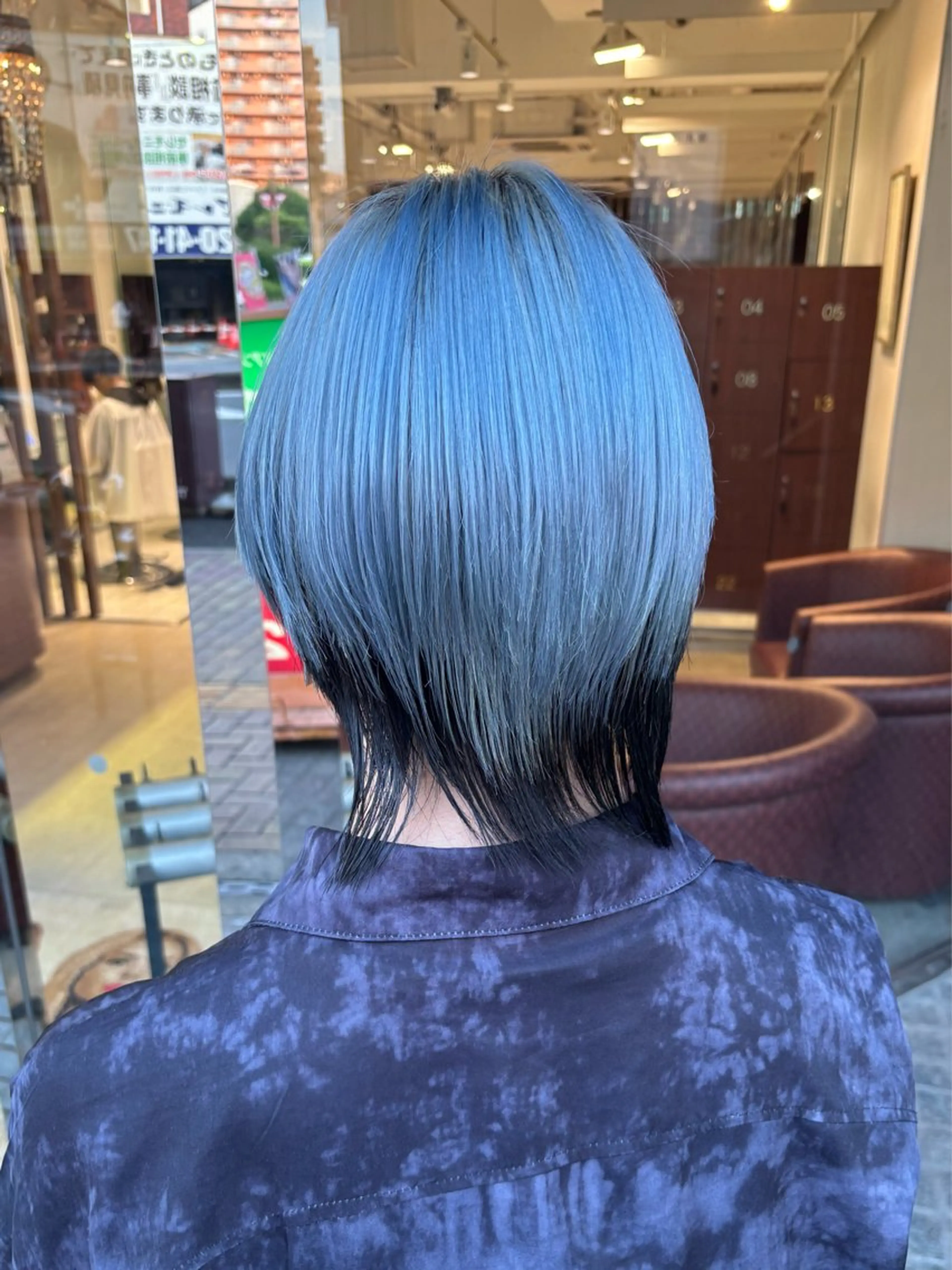 カラー メンズ ヘアカラー トリートメント 暖水 まりあのヘアスタイル