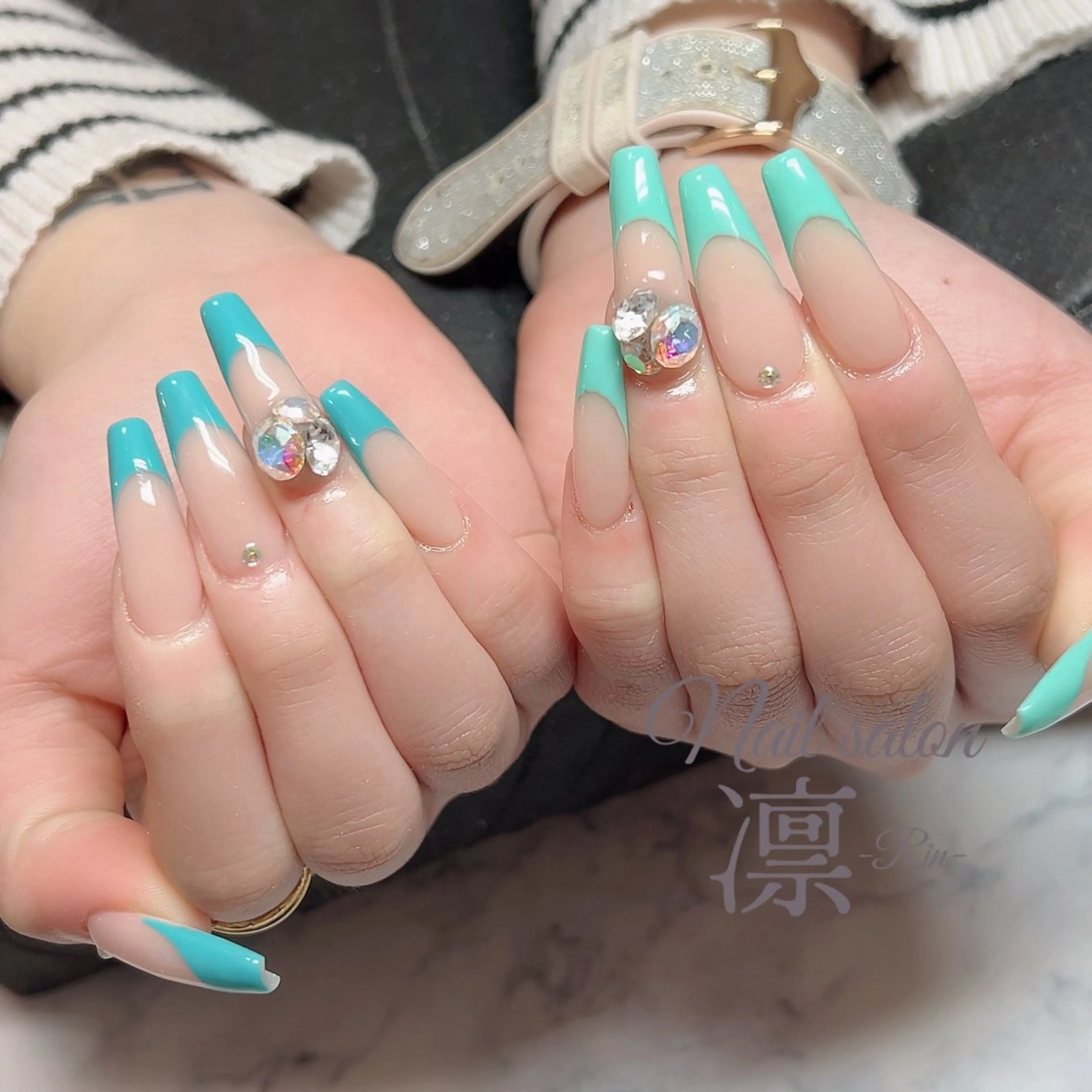 ネイル スカルプネイル private salon凛のネイルデザイン