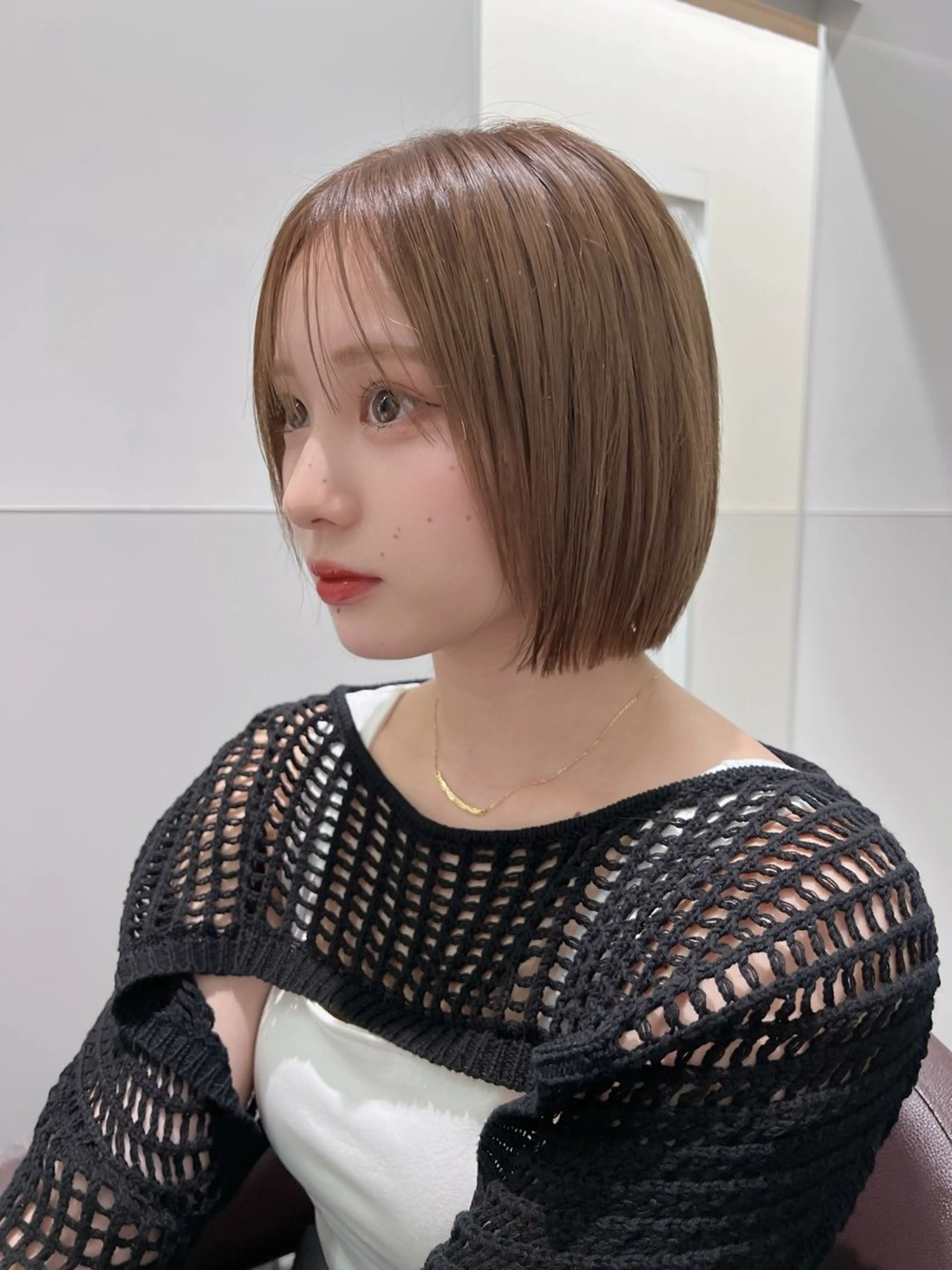 ショート カット トリートメント 原宿ボブ・髪質改善 輝来のヘアスタイル