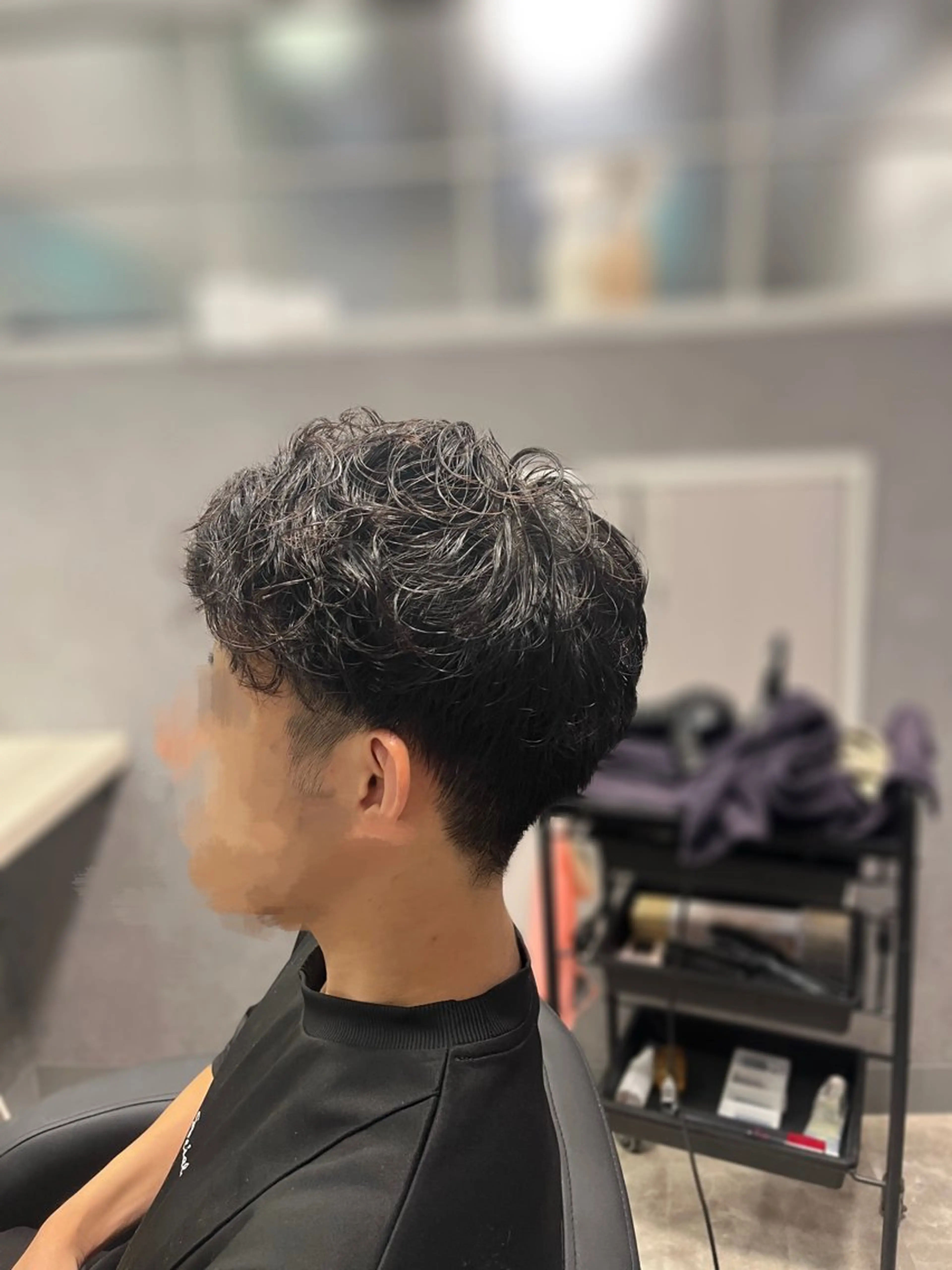メンズ メンズパーマ カット パーマ ヘッドスパ 個室美容室Miyuu hair&spa所属・加藤 あおいのヘアスタイル