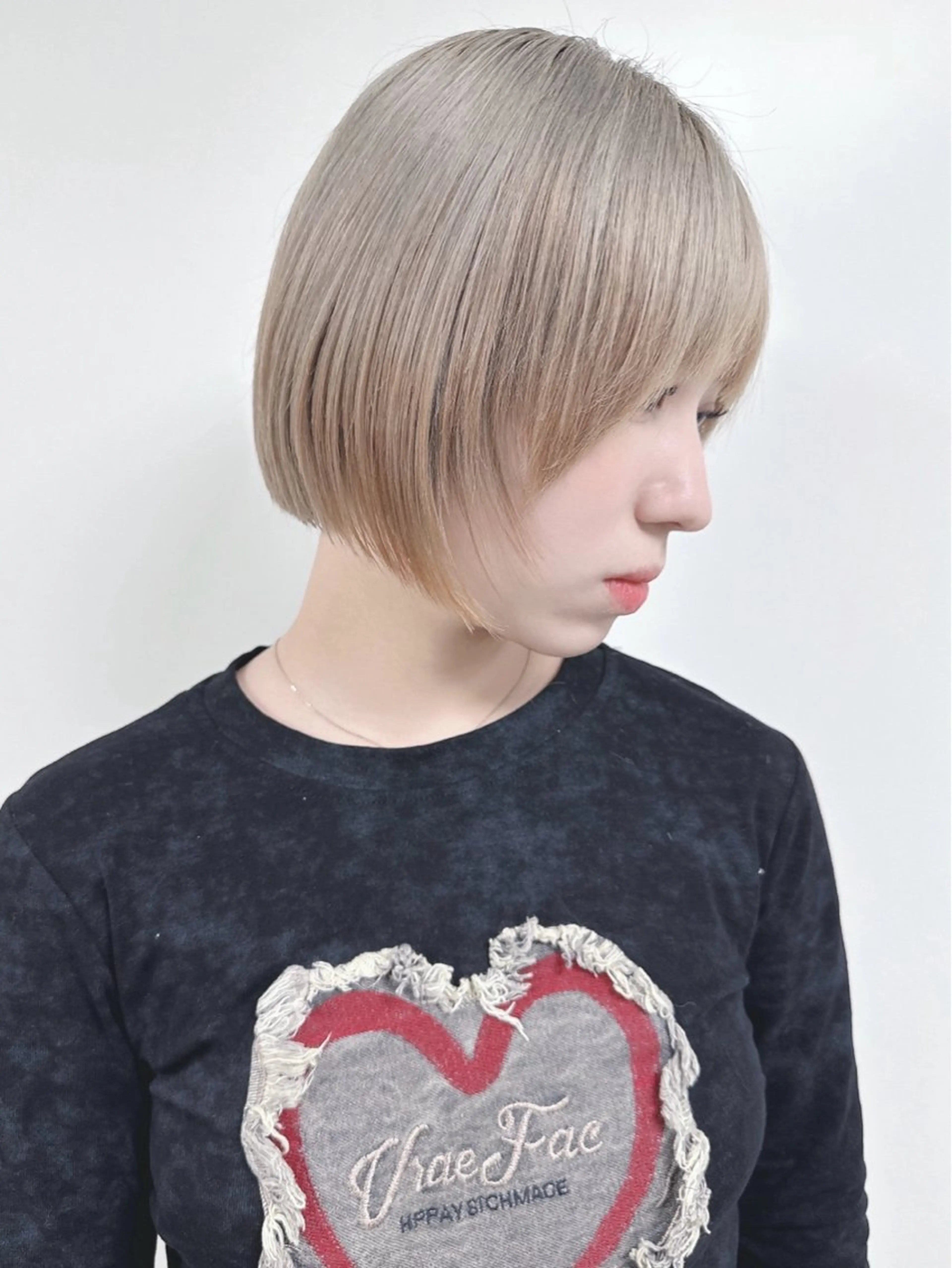 ショート カット トリートメント ヘッドスパ 小顔ボブ/お悩み解決 /ボブパーマ/とういのヘアスタイル