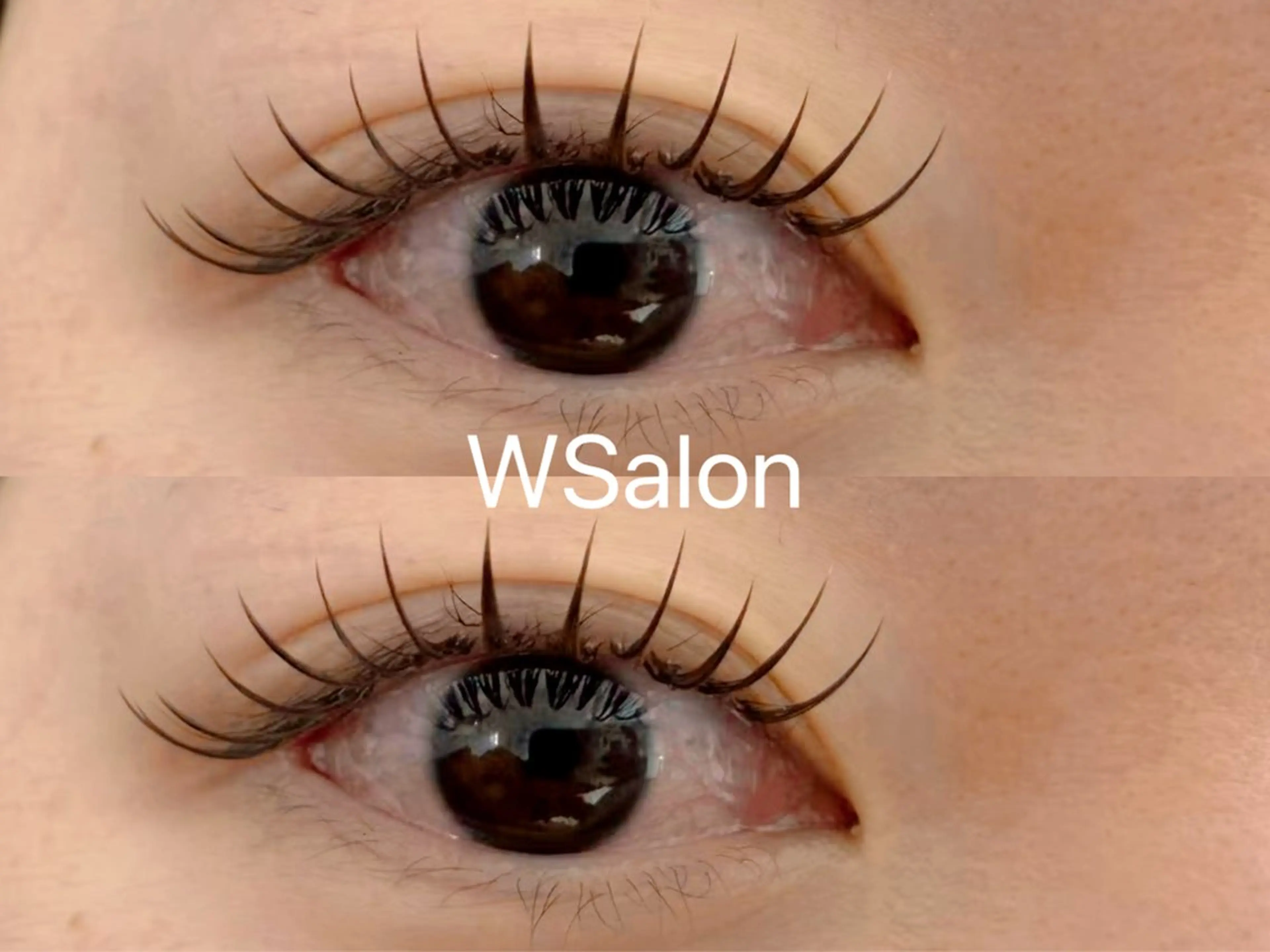 マツエク・マツパ カラーマツエク フラットラッシュ W Salon アイラッシュのマツエク・マツパデザイン