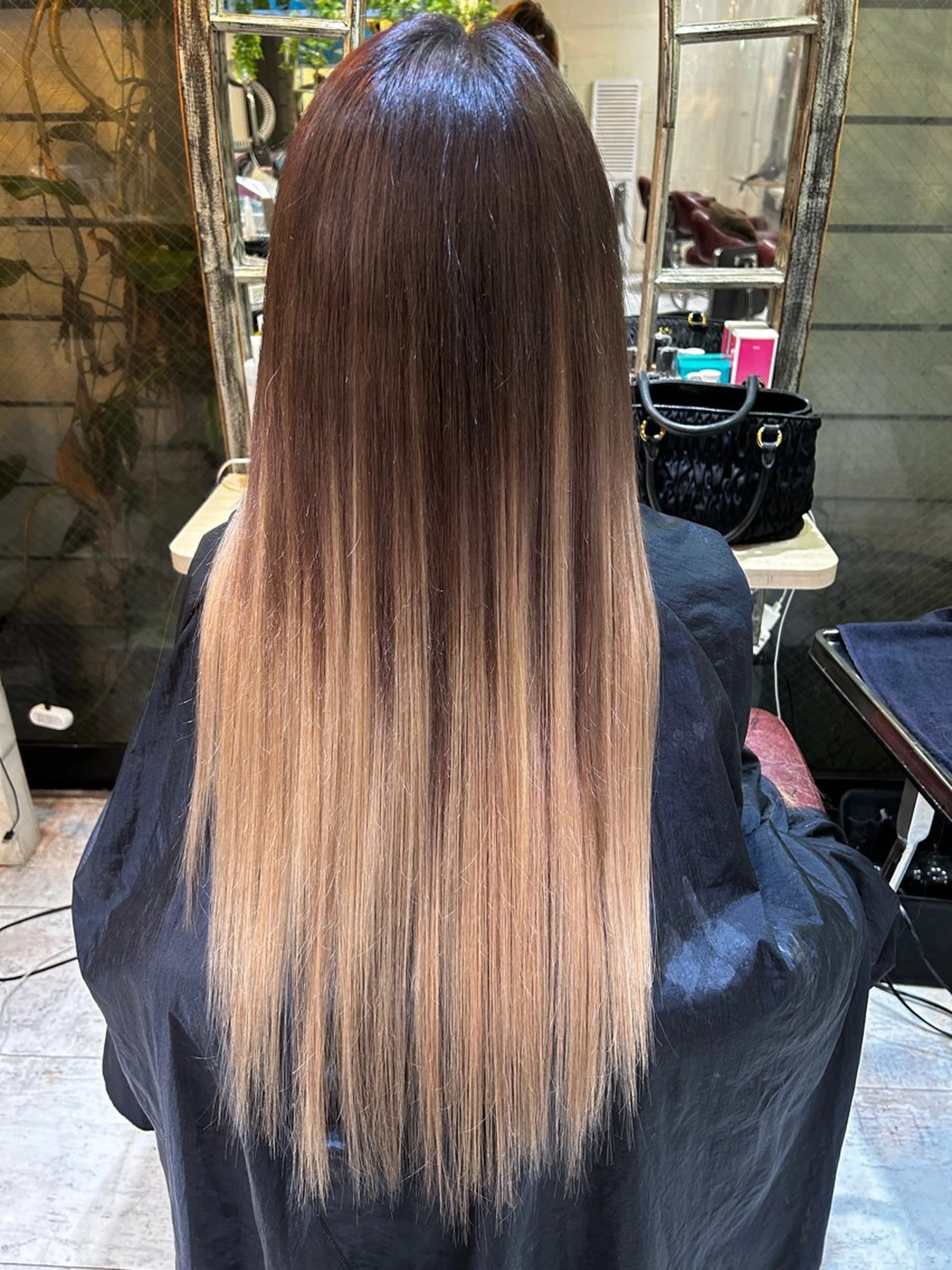 ロング カラー 6Dエクステ 鳥谷ミナトのヘアスタイル