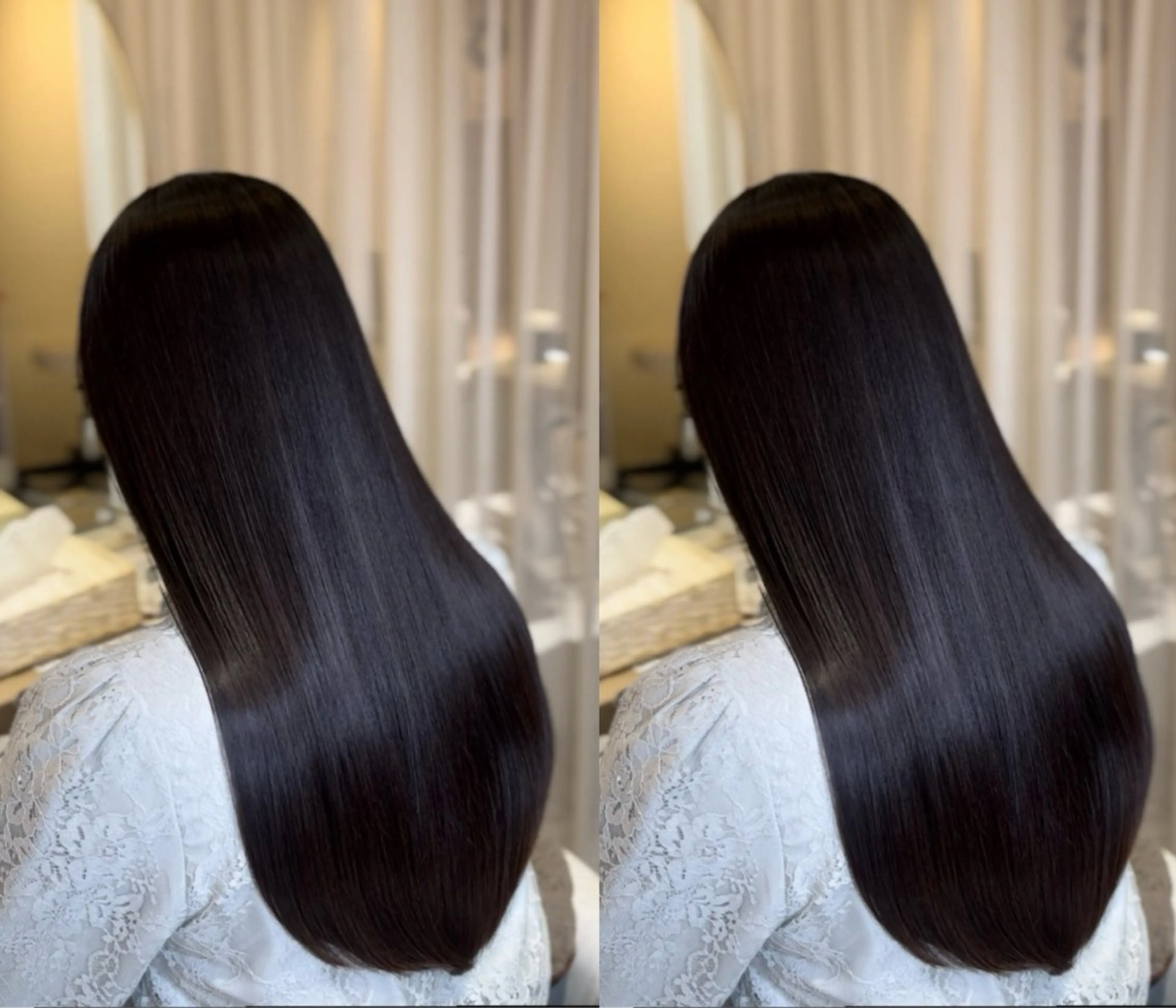 ロング カット ヘアカラー トリートメント ヘッドスパ youres hair髪質改善トリートメント＆ヘッドスパ日吉店所属・日吉/髪質改善× 艶カラー/ 永田颯のヘアスタイル