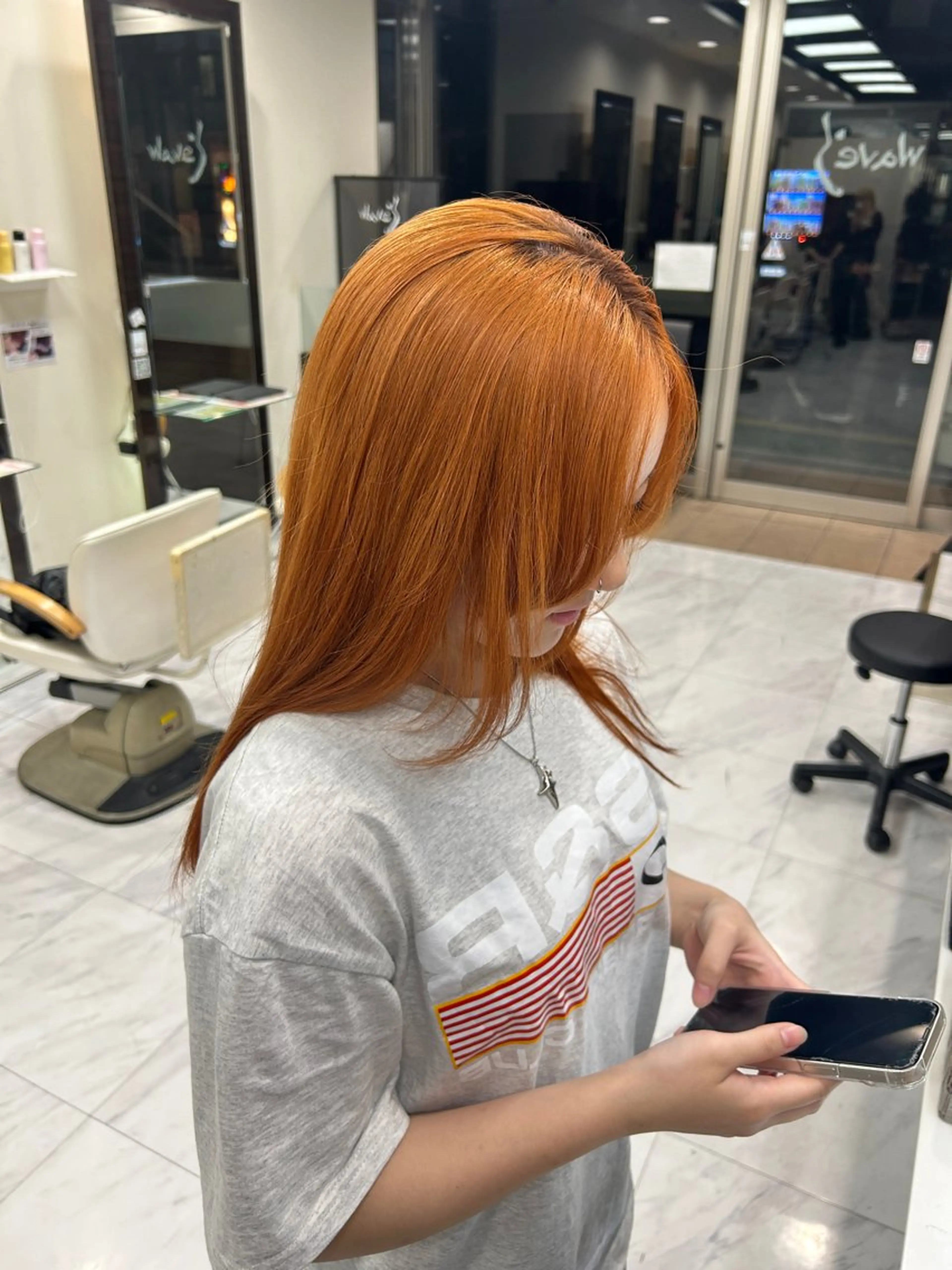 ロング カラー ヘアカラー 透明感/ブリーチカラ ー🦋Rico🦋のヘアスタイル